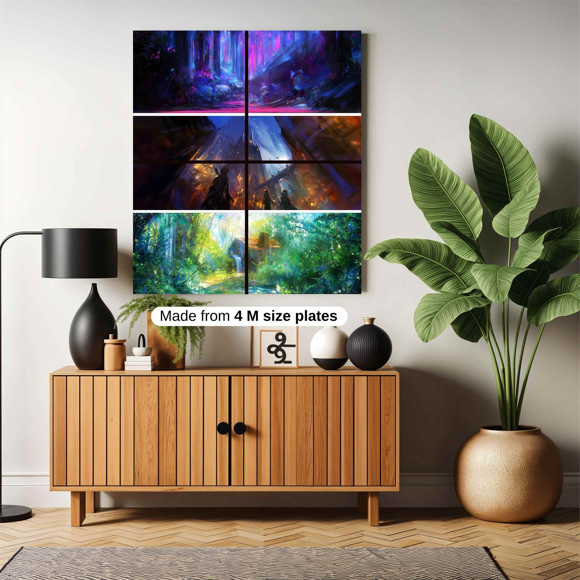 Forest Dreamscape Safe Wall Magnetic / M