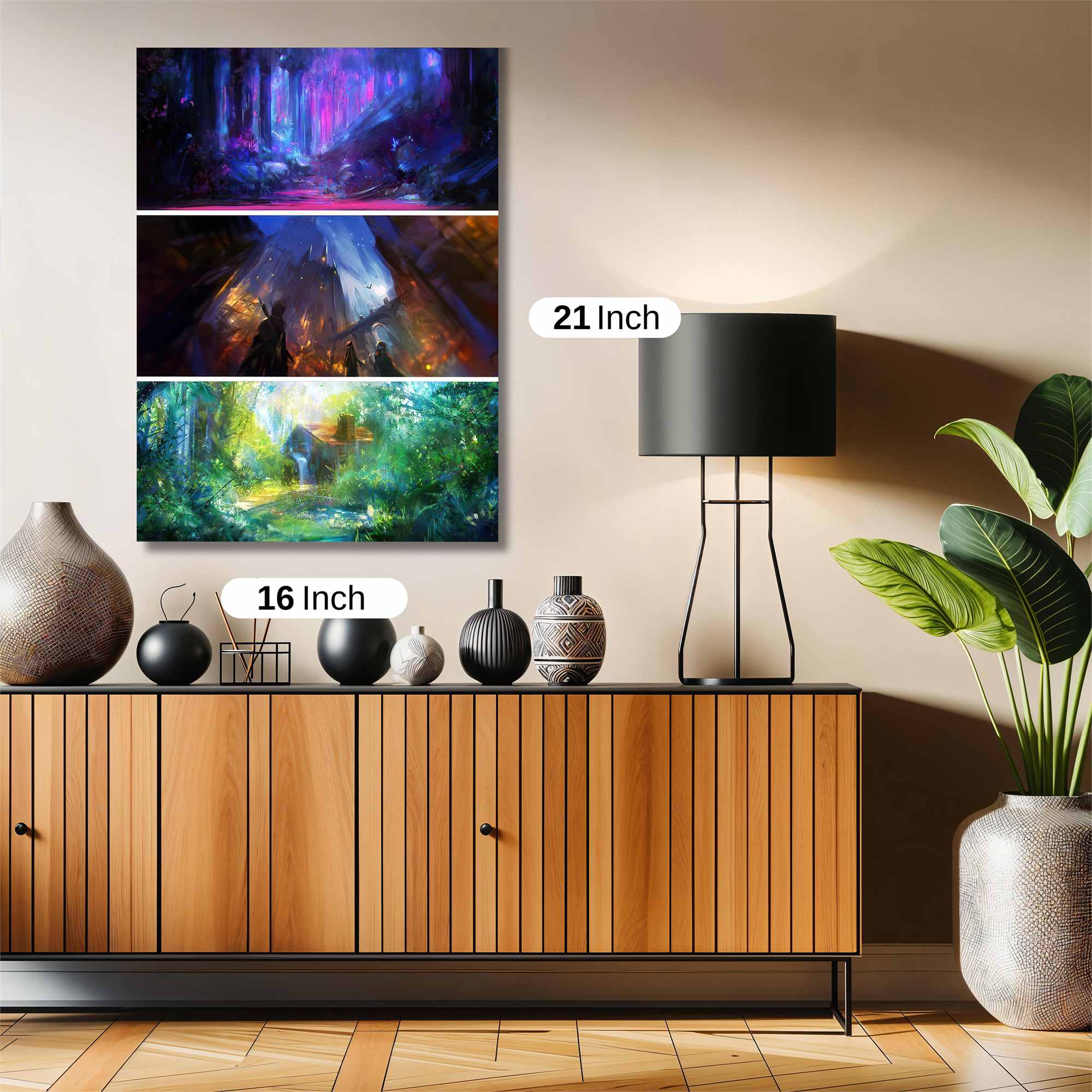 Forest Dreamscape Safe Wall Magnetic / M