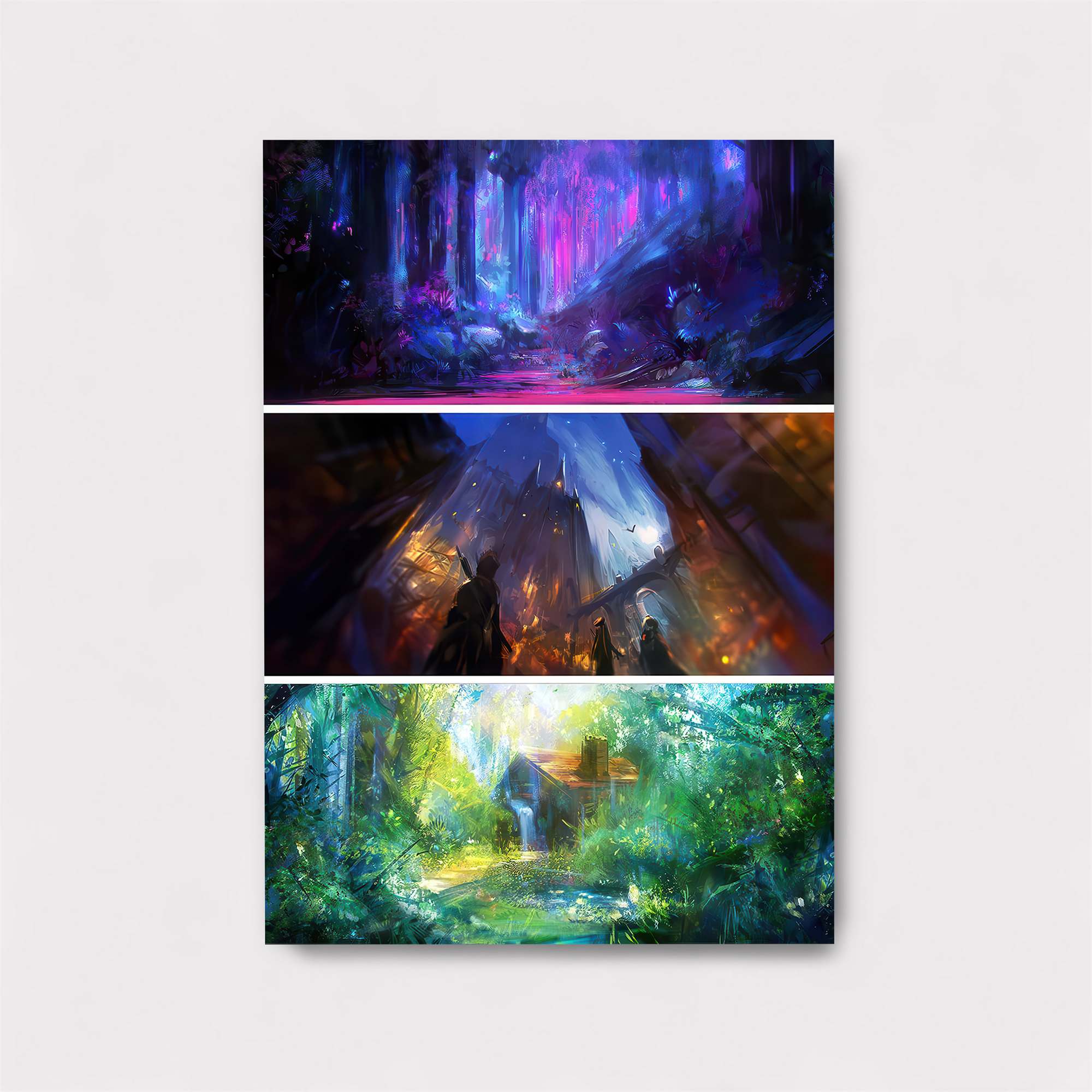 Forest Dreamscape Safe Wall Magnetic / M