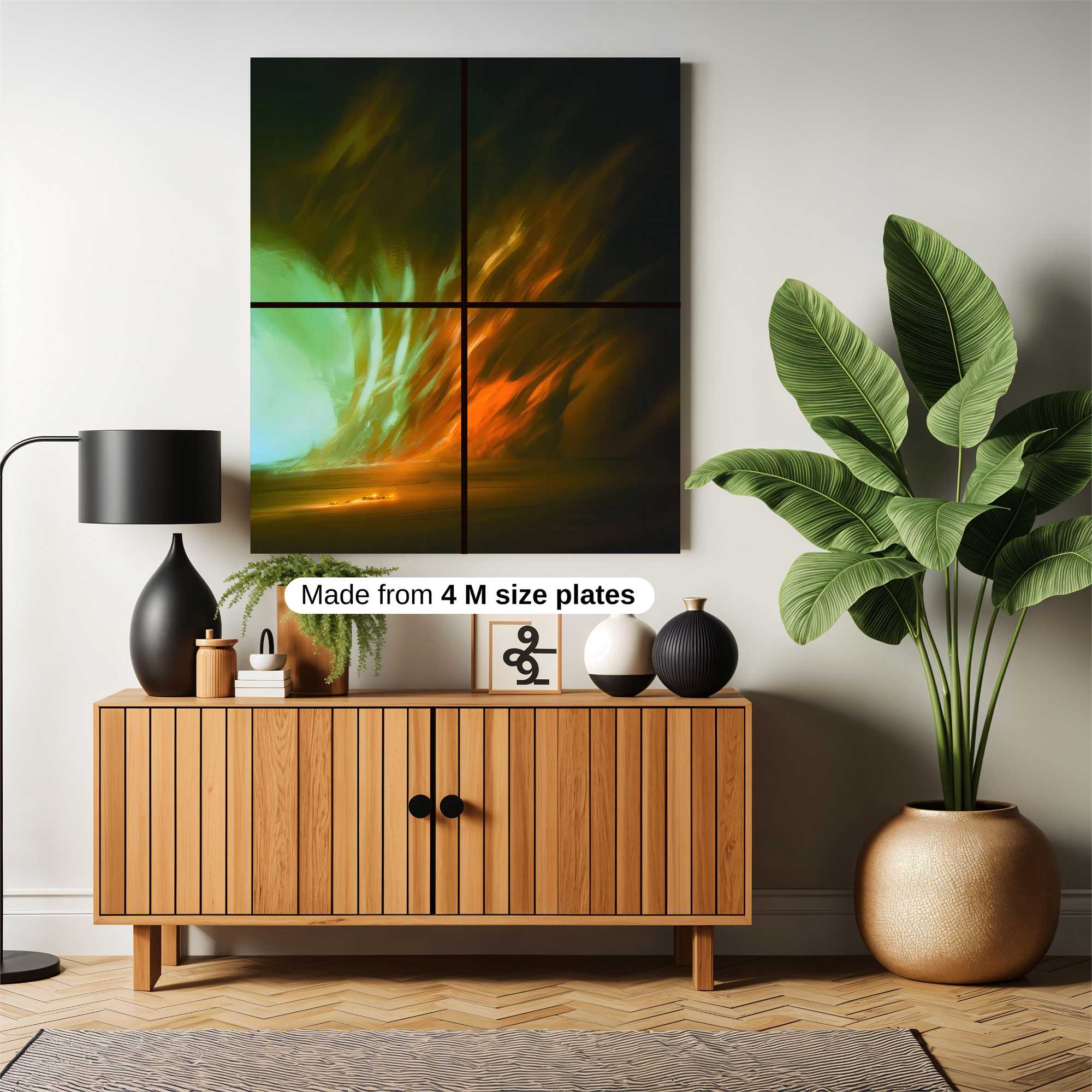 FlameWhisper Safe Wall Magnetic / M