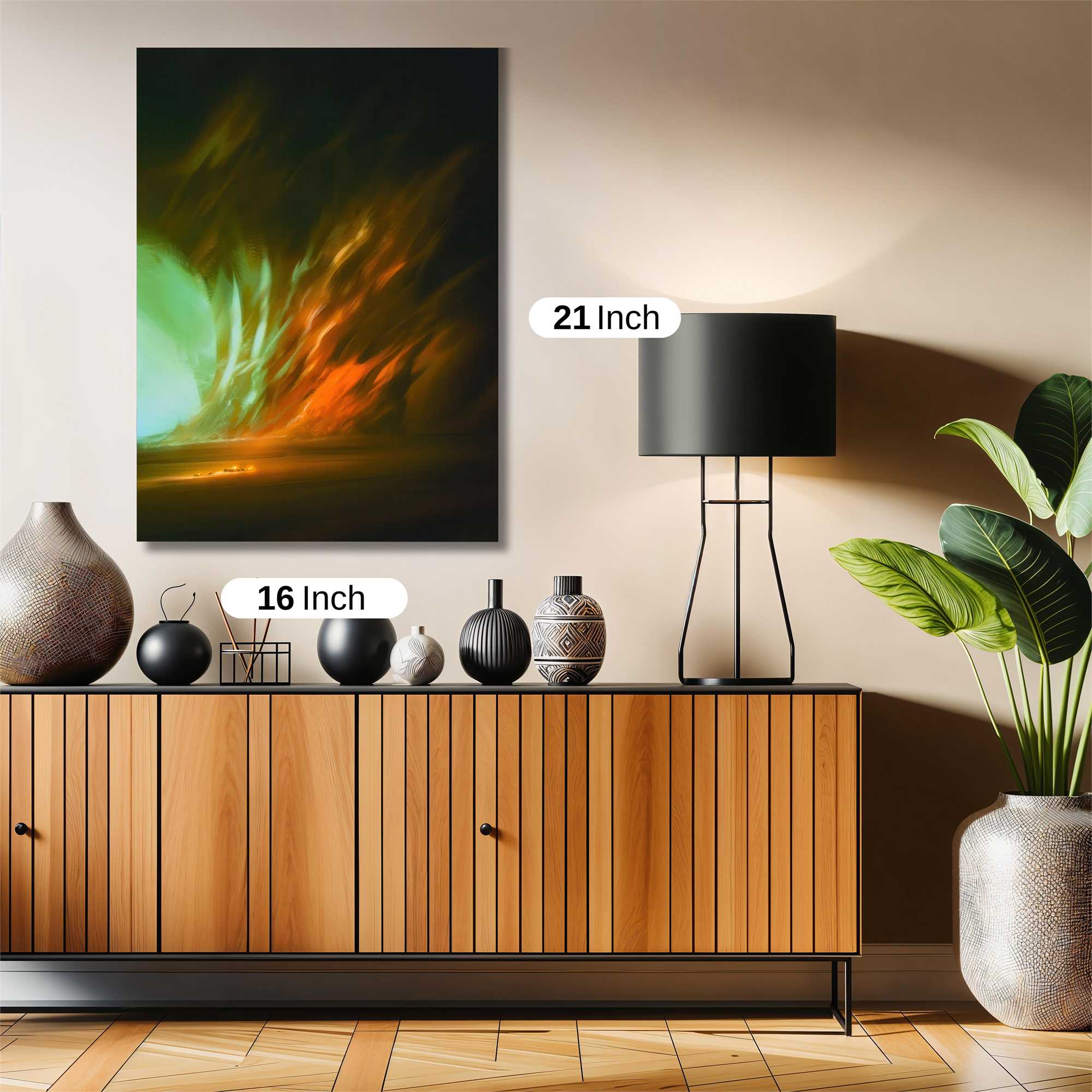 FlameWhisper Safe Wall Magnetic / M