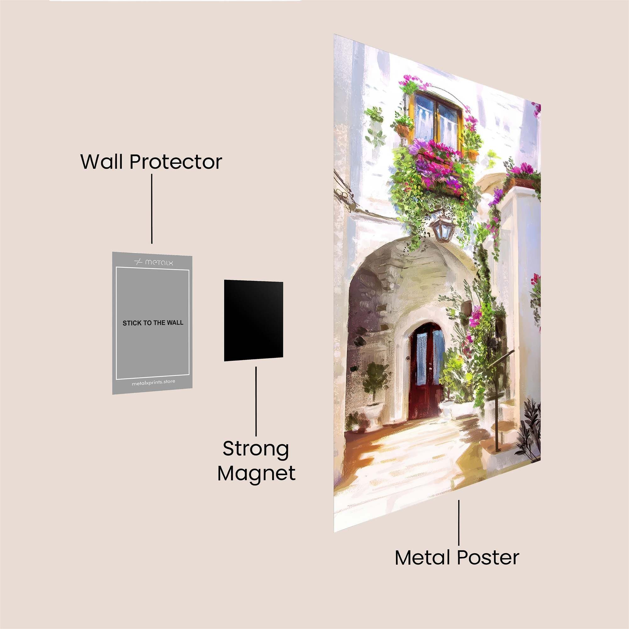 Alley Bliss Safe Wall Magnetic / M