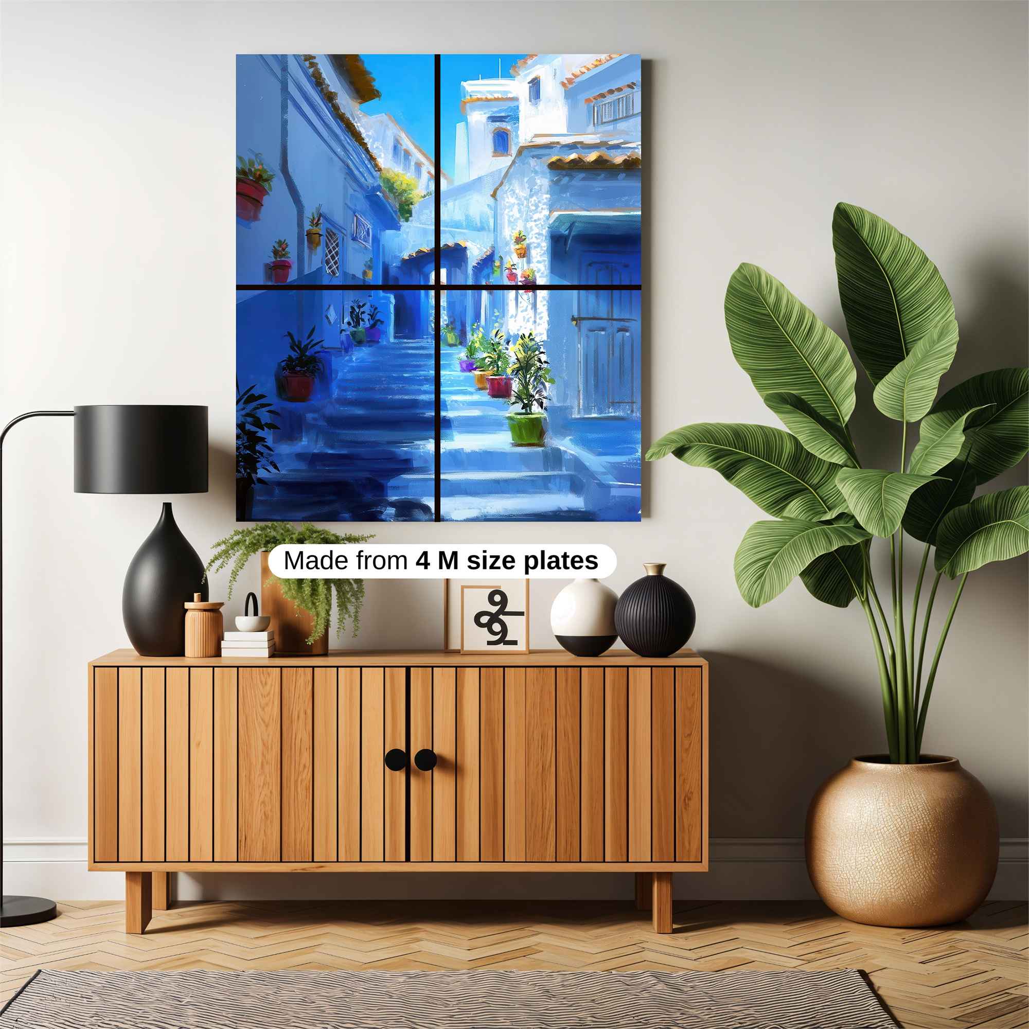 Chefchaouen Serenity Safe Wall Magnetic / M