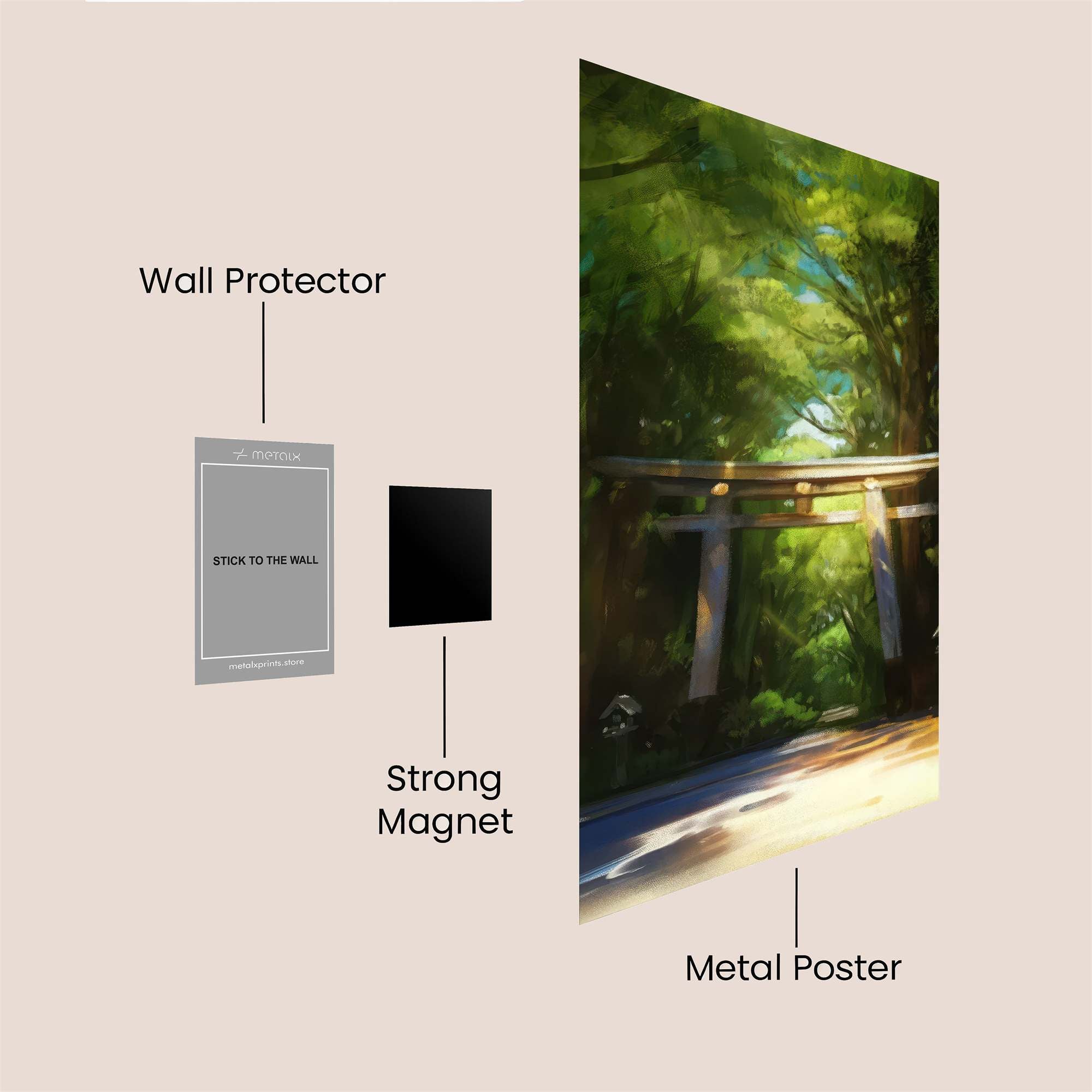 Torii Tranquil Safe Wall Magnetic / M