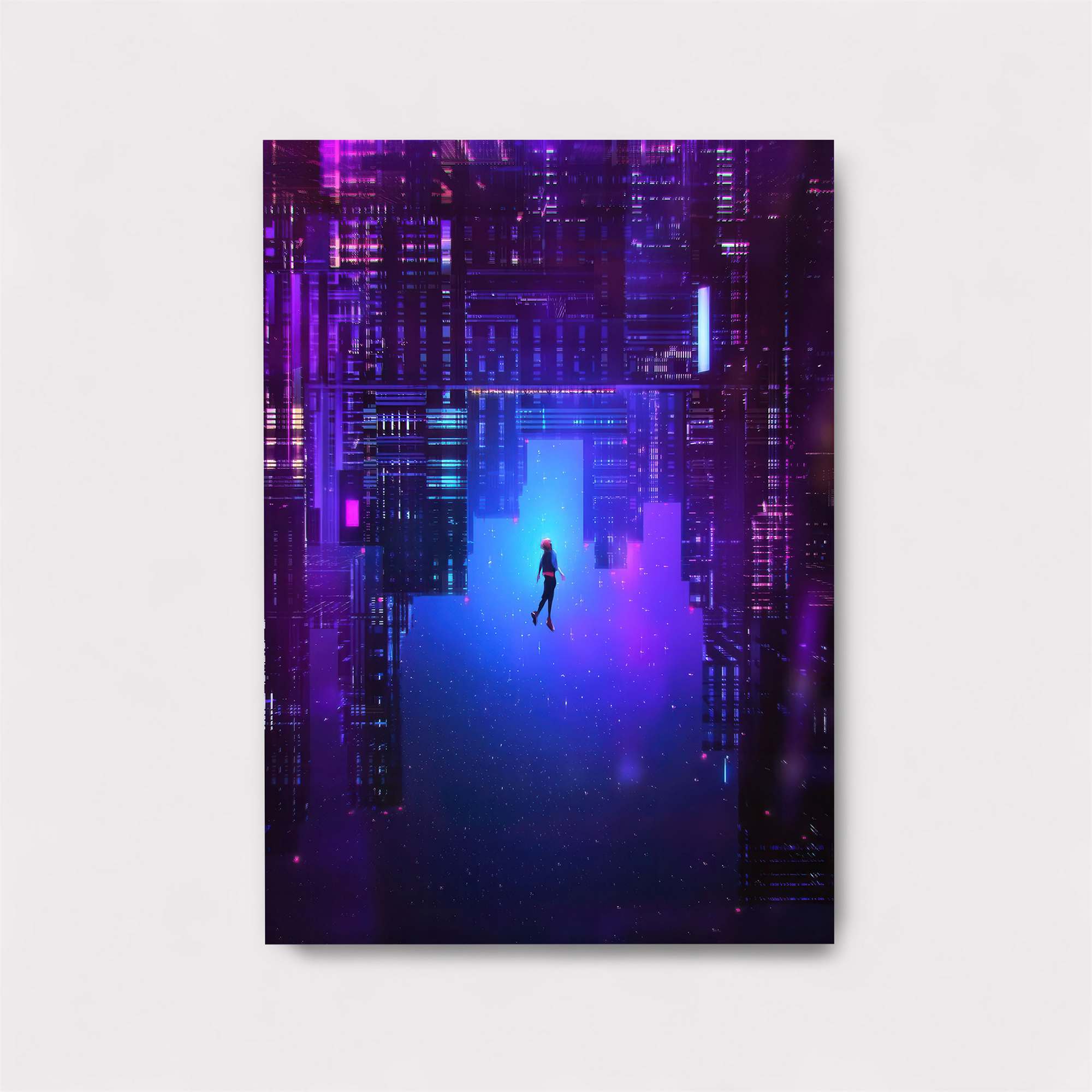 Neon Solitude Safe Wall Magnetic / M