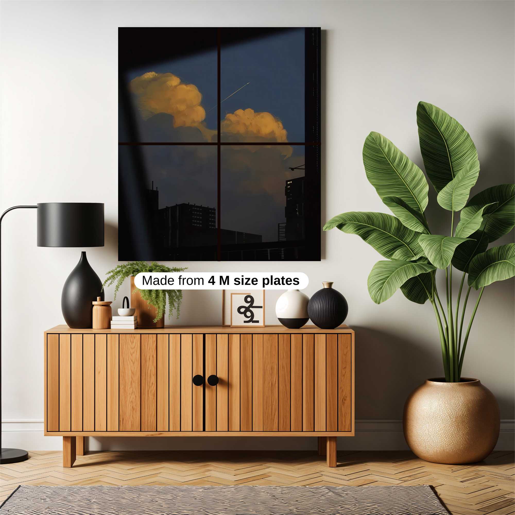 Clouds Whisper Safe Wall Magnetic / M