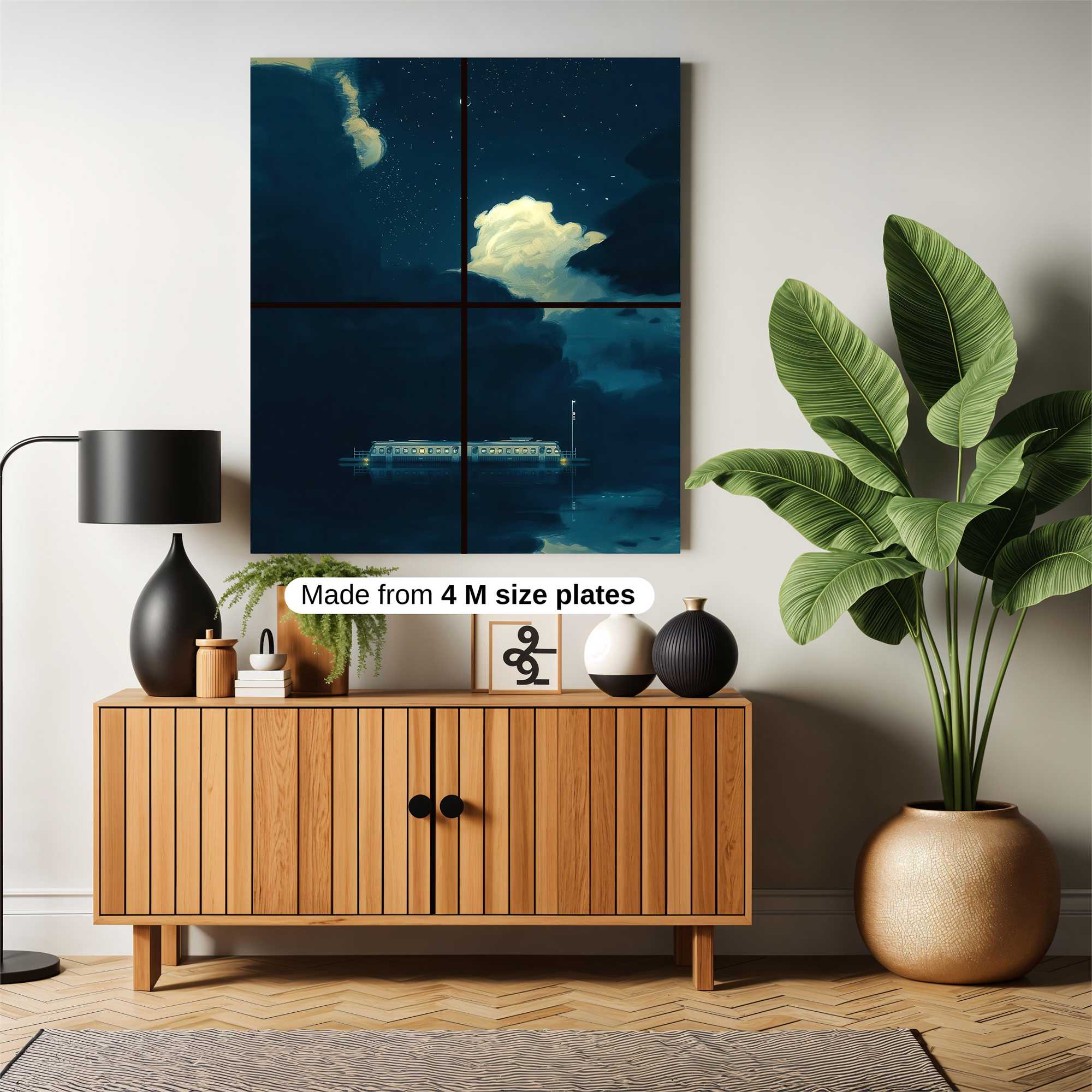 Moonlit Mystery Safe Wall Magnetic / M