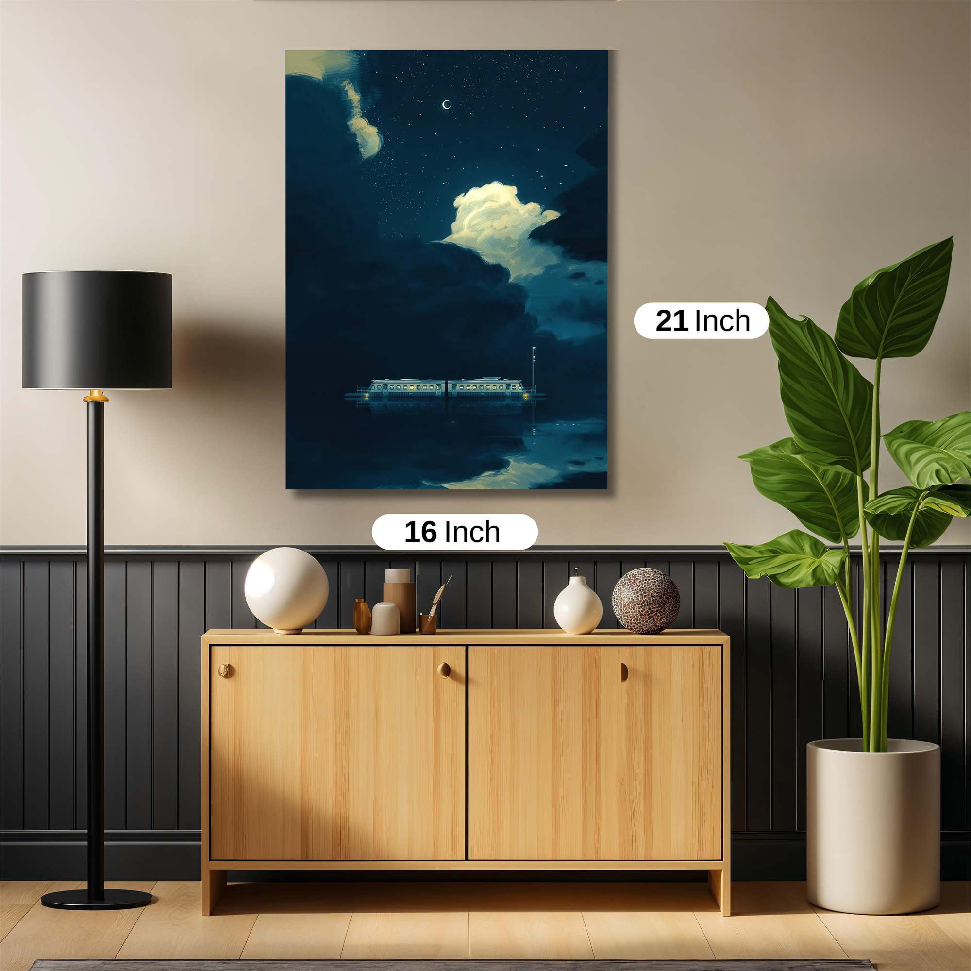 Moonlit Mystery Safe Wall Magnetic / M