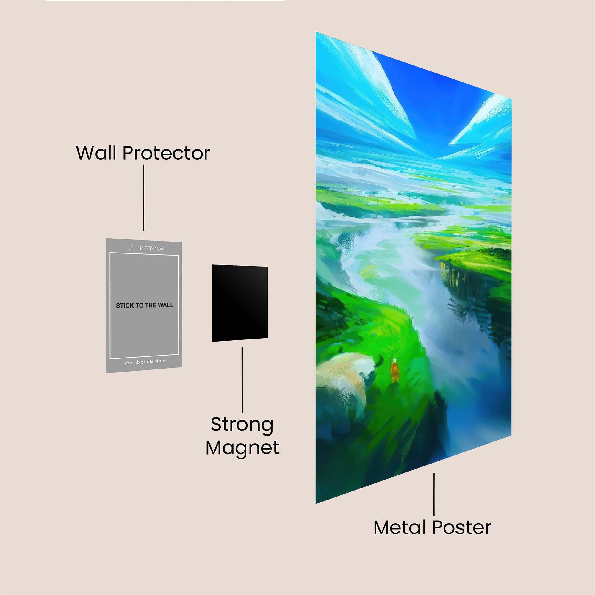 Valley Serenity Safe Wall Magnetic / M