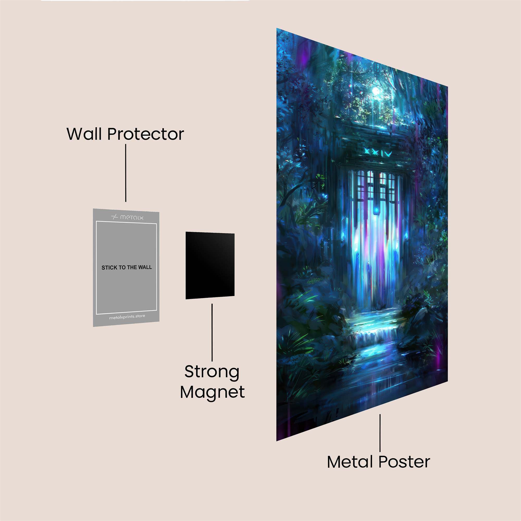 Tardis Enigma Safe Wall Magnetic / M