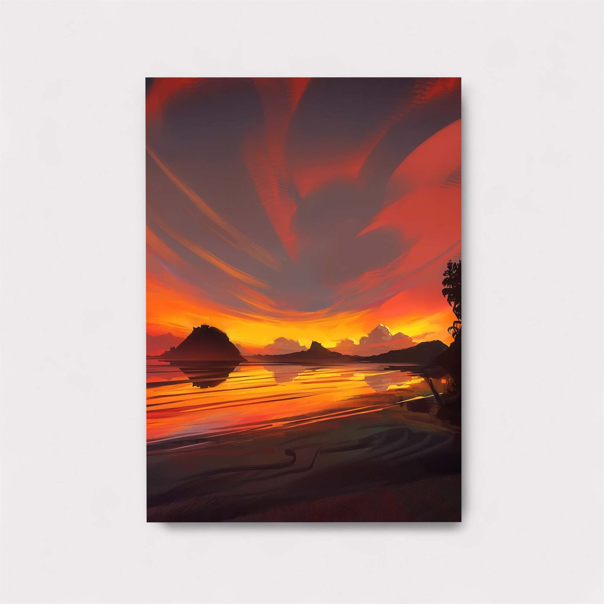Sunset Serenity Safe Wall Magnetic / M