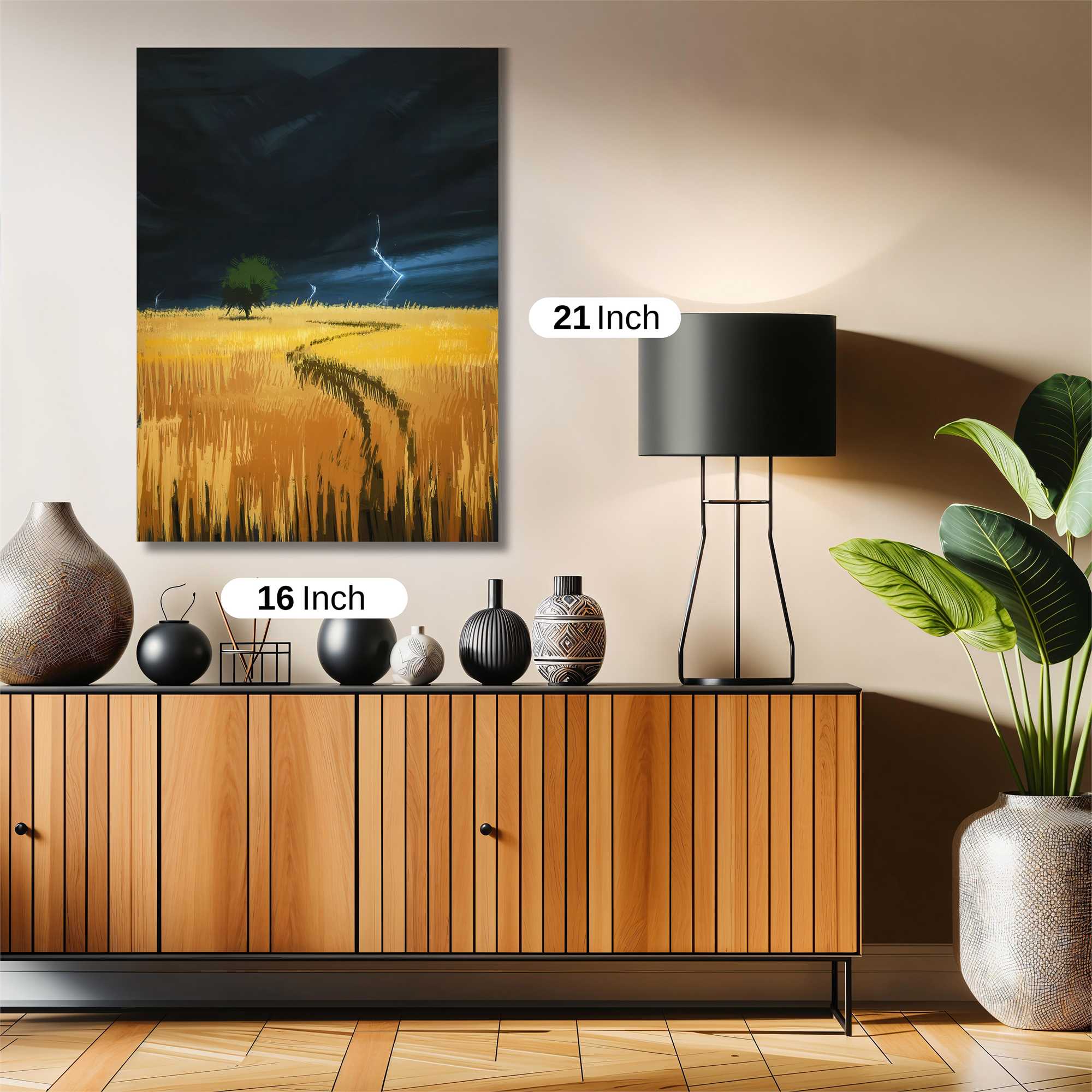 Stormy Solitude Safe Wall Magnetic / M