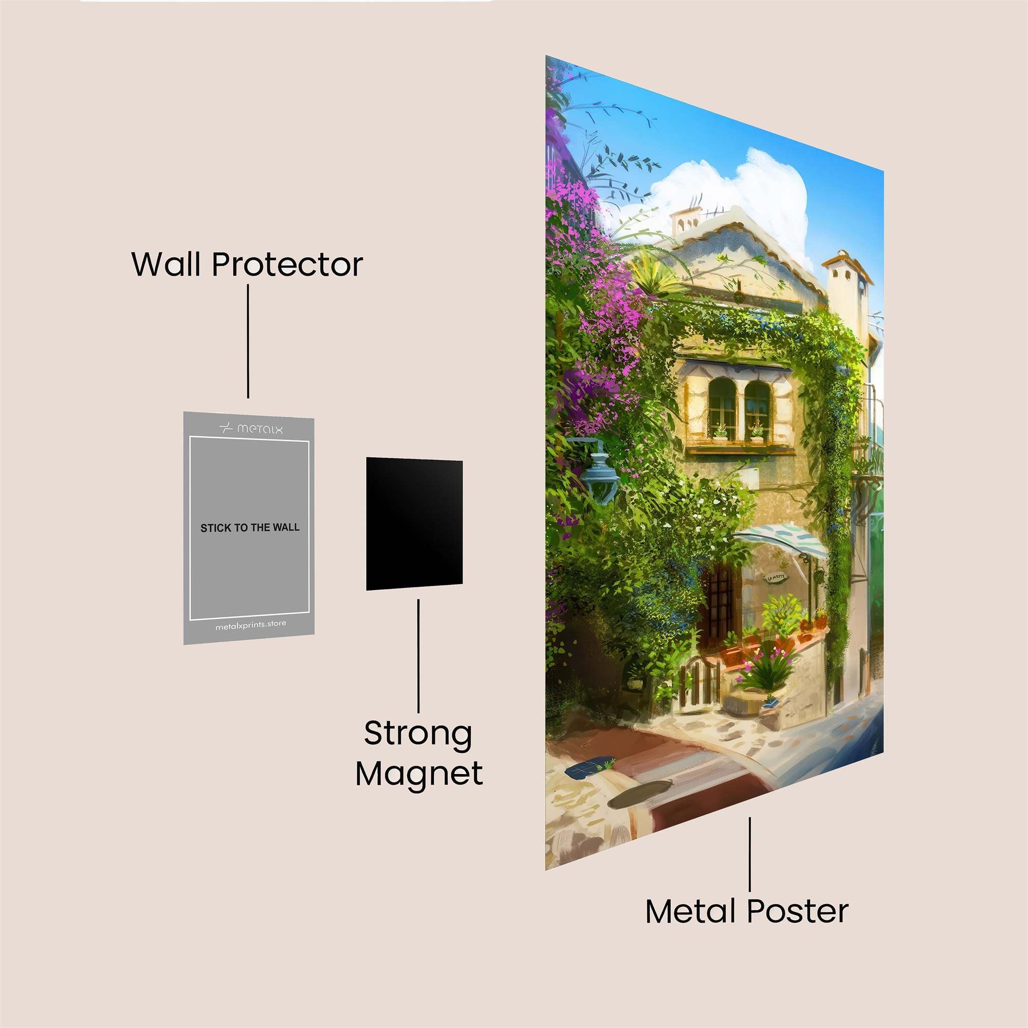 Villa Serenity Safe Wall Magnetic / M