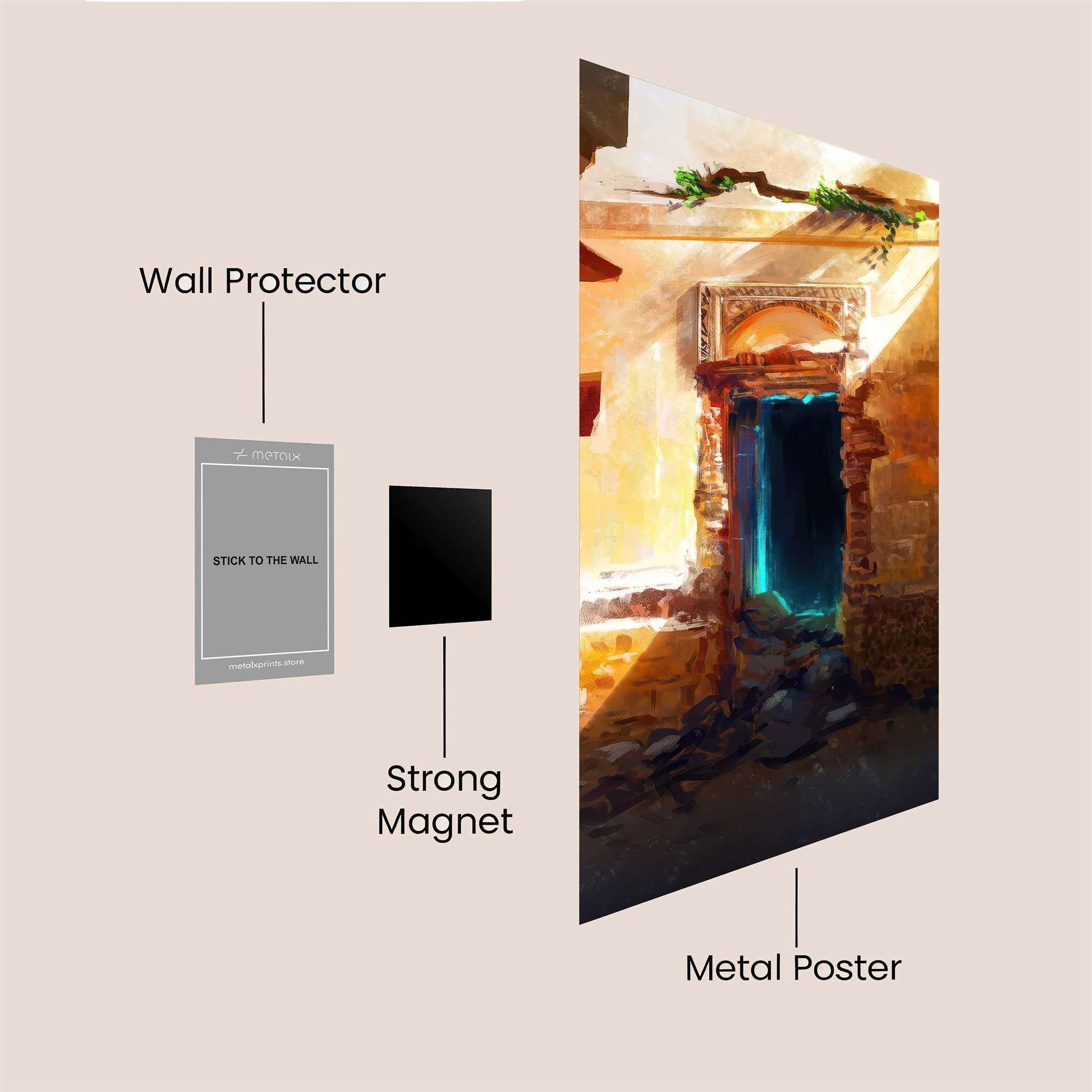 Portal Enigma Safe Wall Magnetic / M