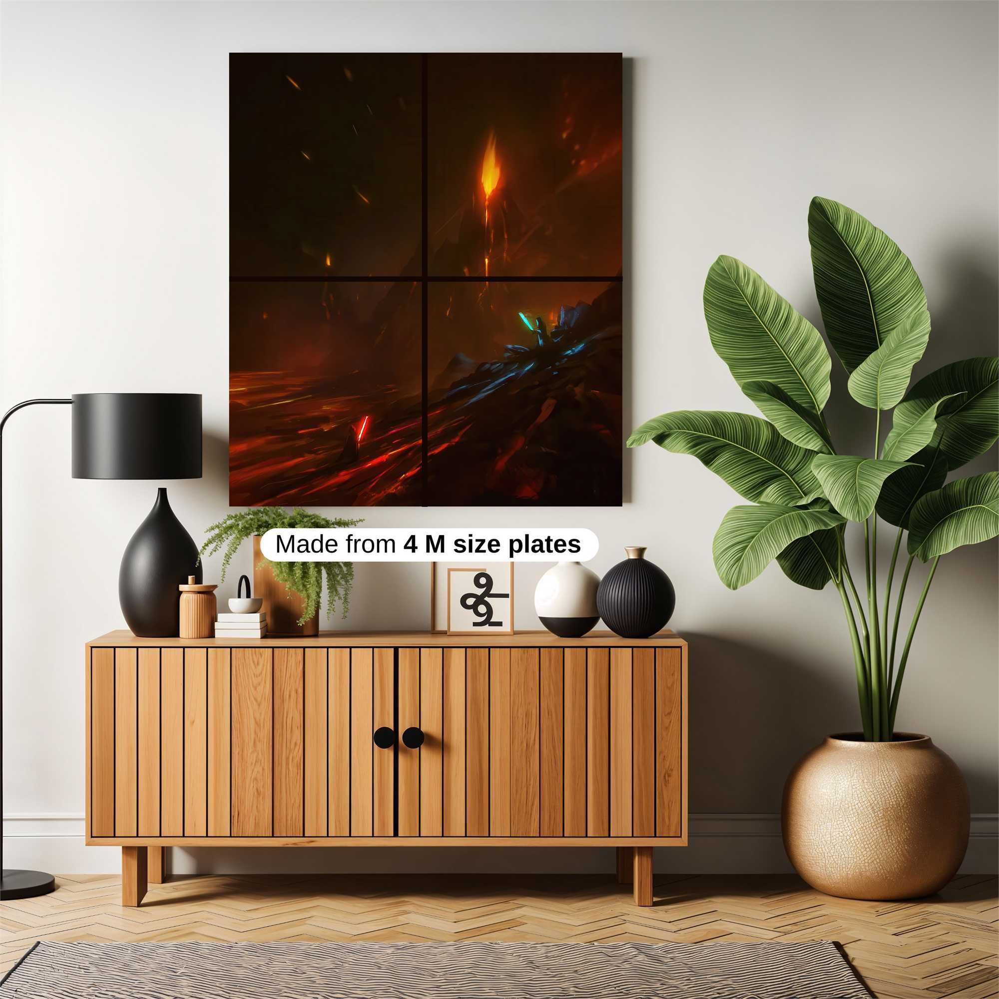 Eruption Frenzy Safe Wall Magnetic / M