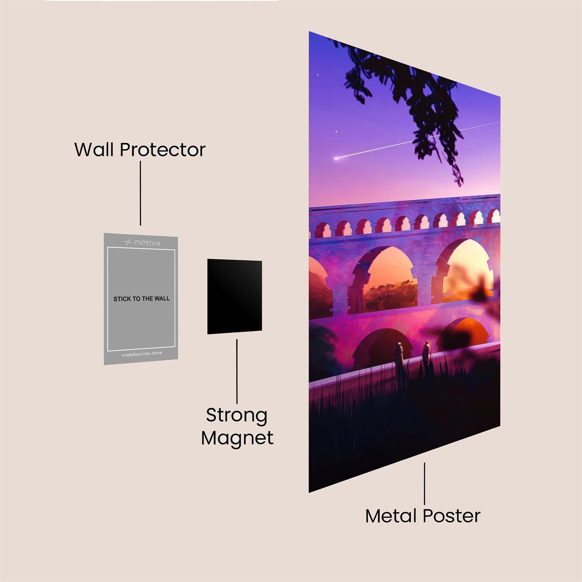 Aqueduct Dream Safe Wall Magnetic / M