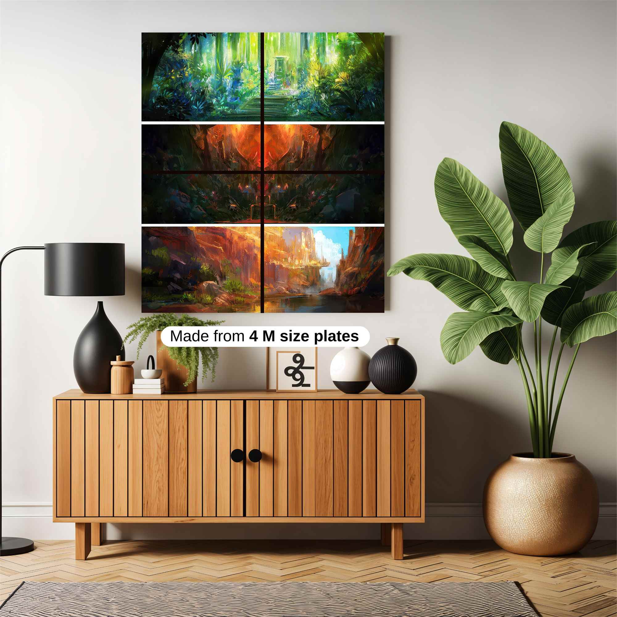 Forest Serenity Safe Wall Magnetic / M
