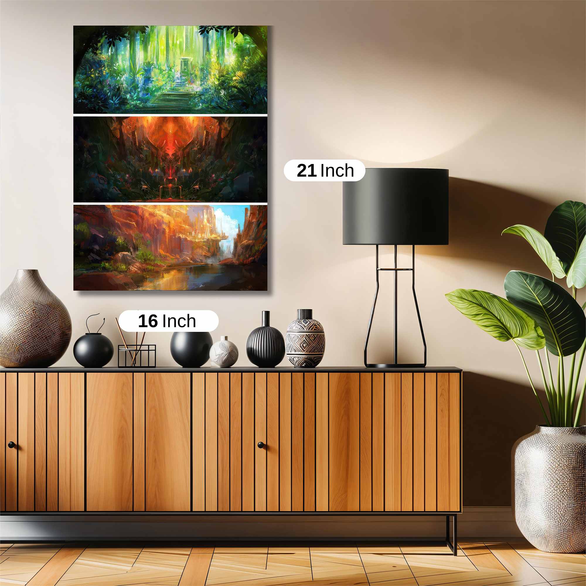 Forest Serenity Safe Wall Magnetic / M