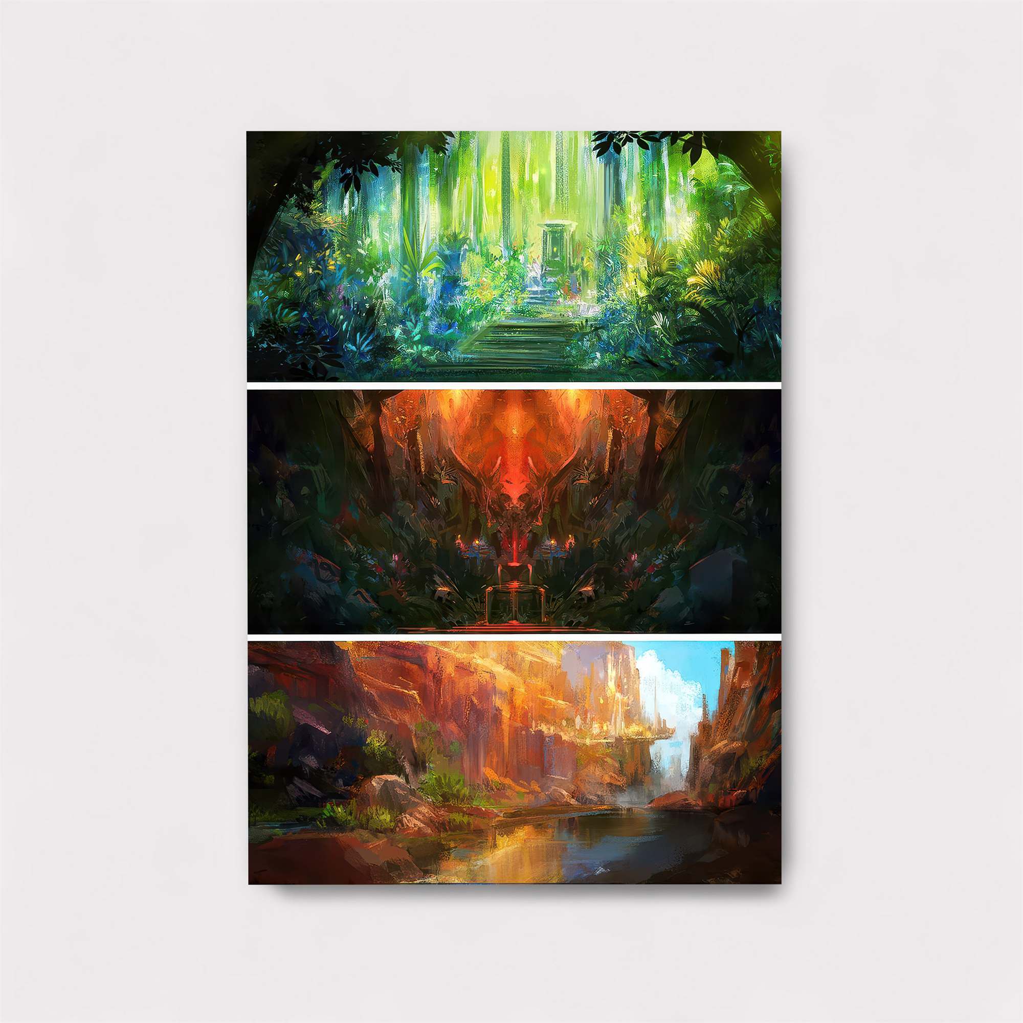 Forest Serenity Safe Wall Magnetic / M