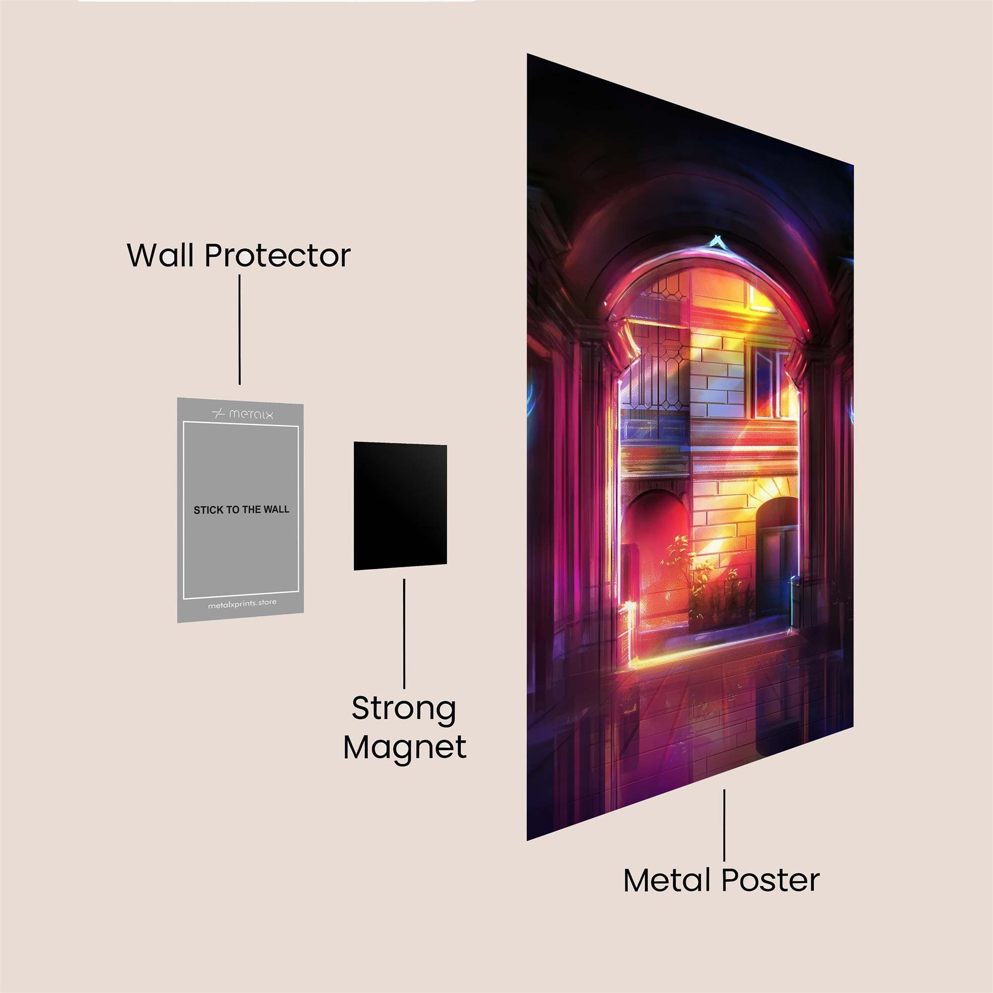 Portal Radiance Safe Wall Magnetic / M