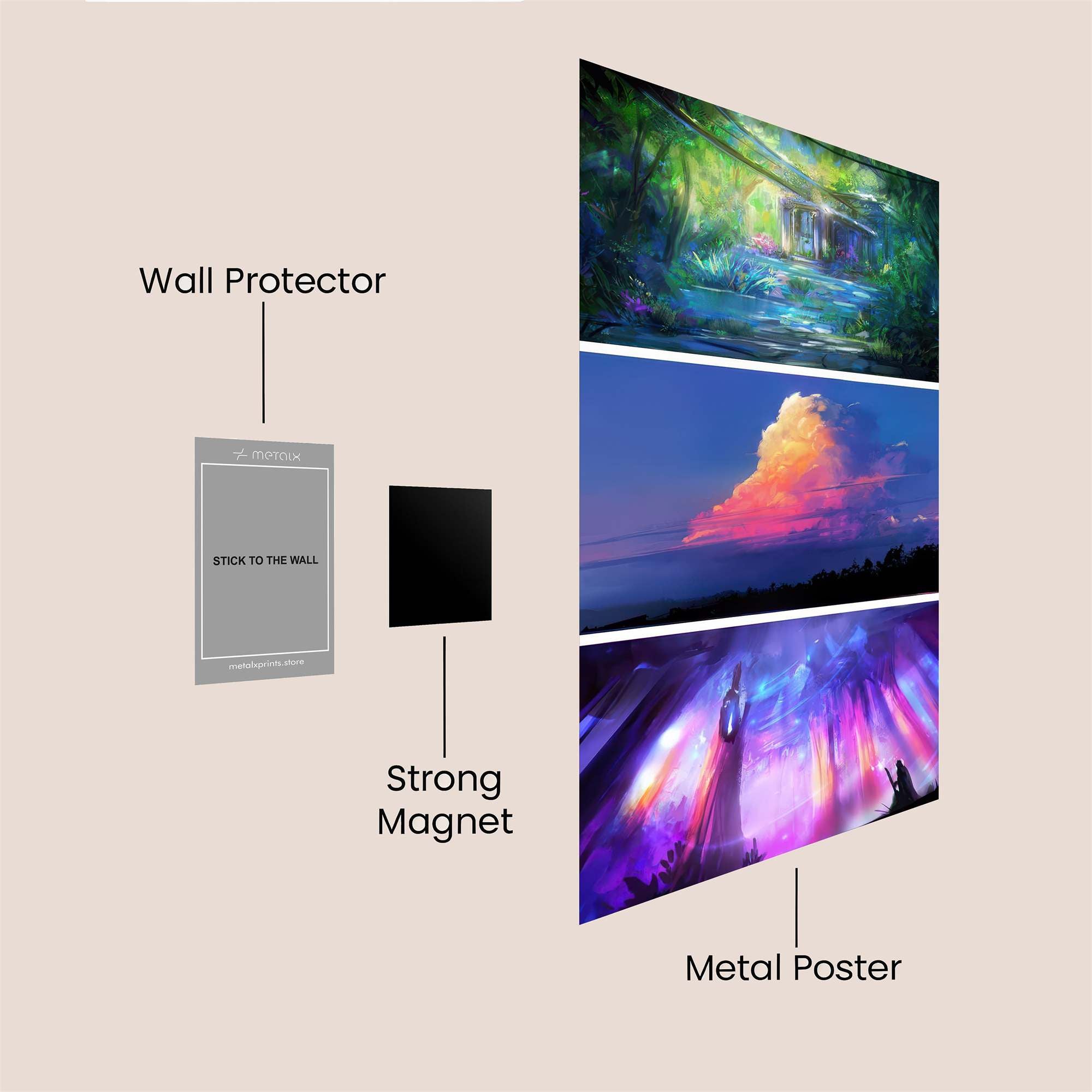Enchanted Serenity Safe Wall Magnetic / M