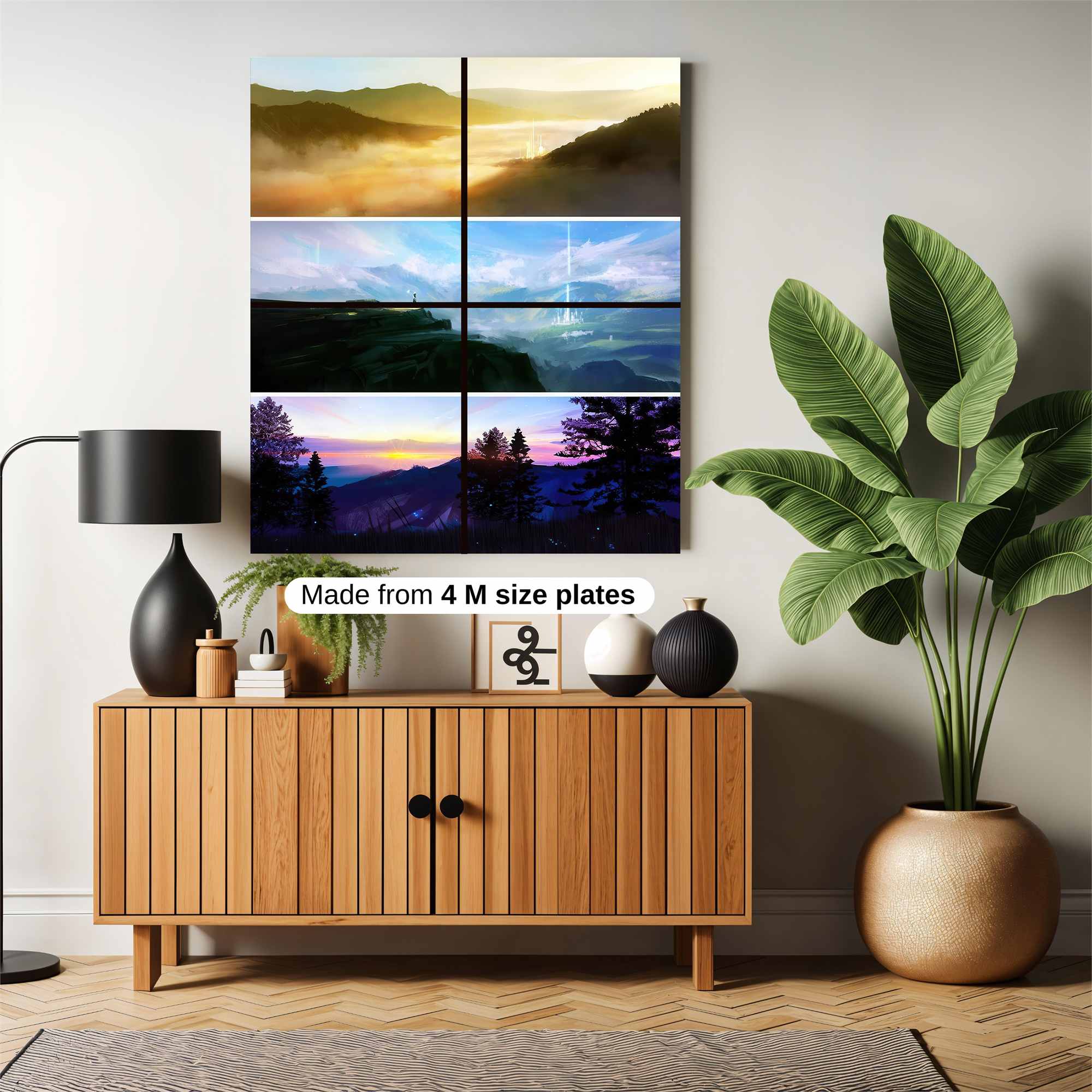 Sunrise Serenity Safe Wall Magnetic / M