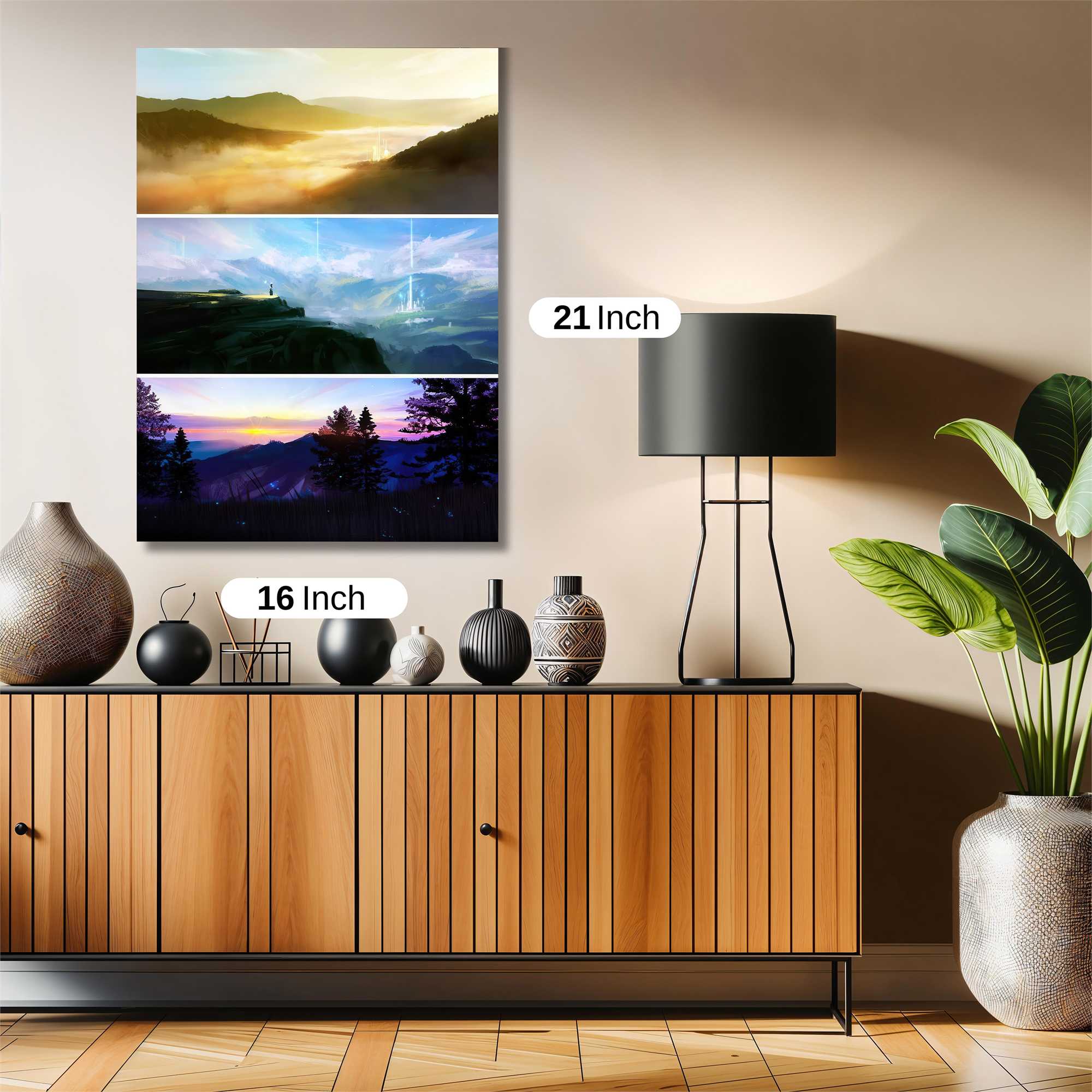 Sunrise Serenity Safe Wall Magnetic / M