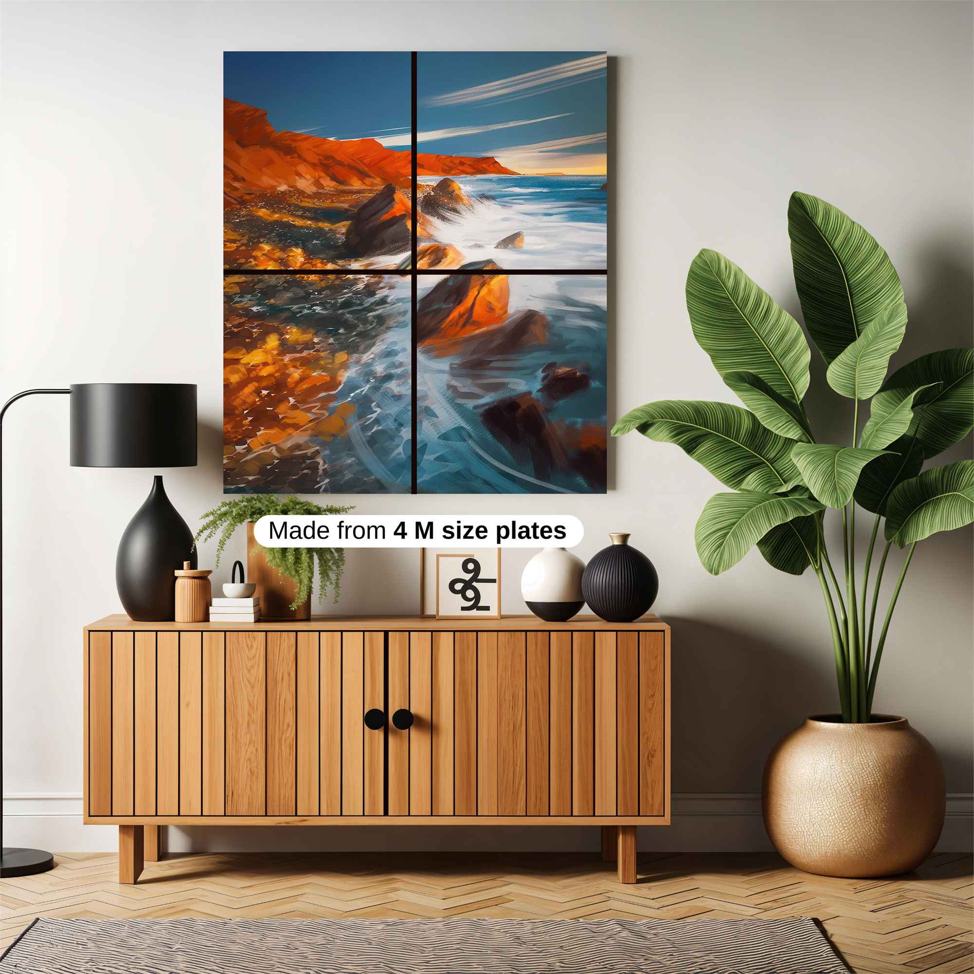 Sunset Serenity Safe Wall Magnetic / M