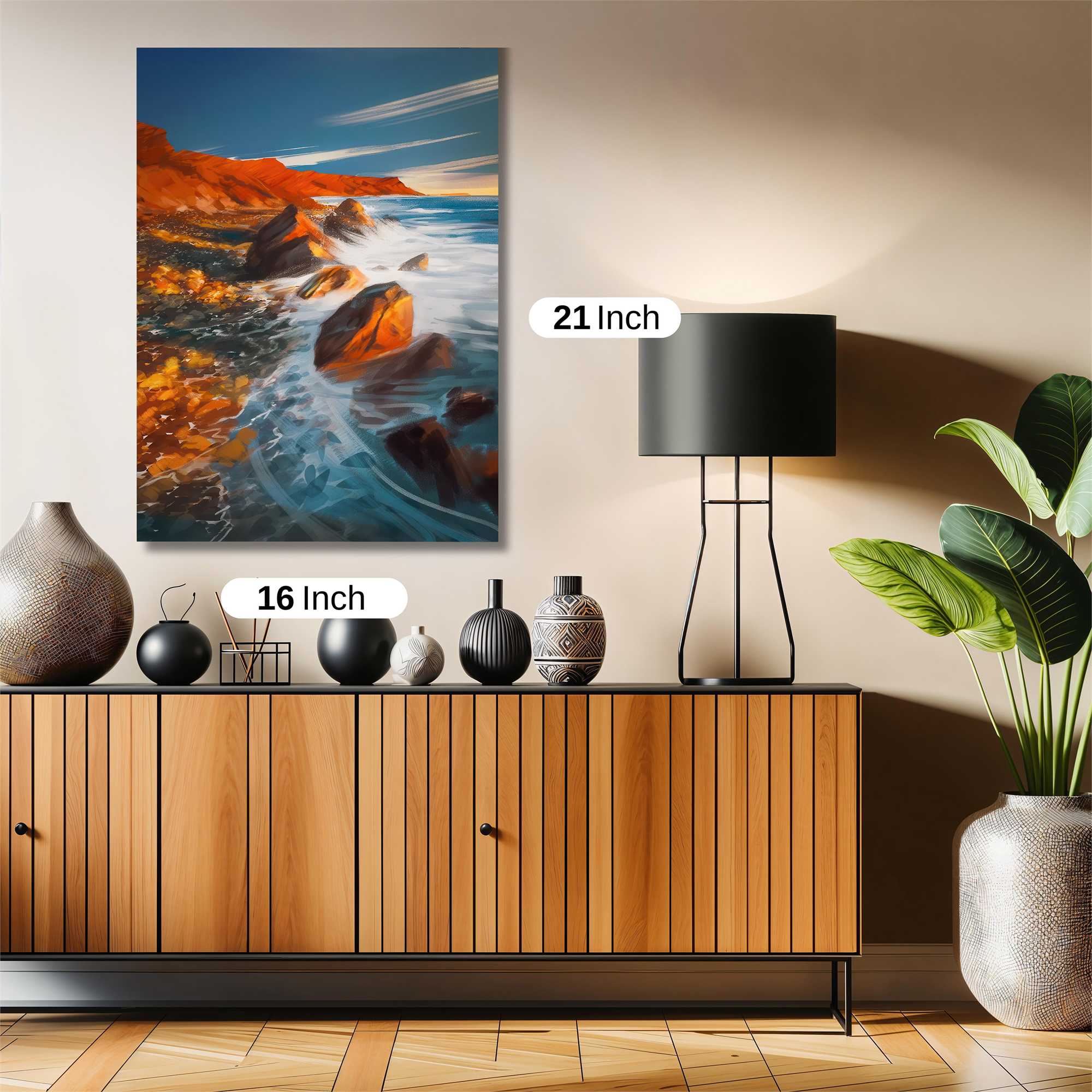 Sunset Serenity Safe Wall Magnetic / M