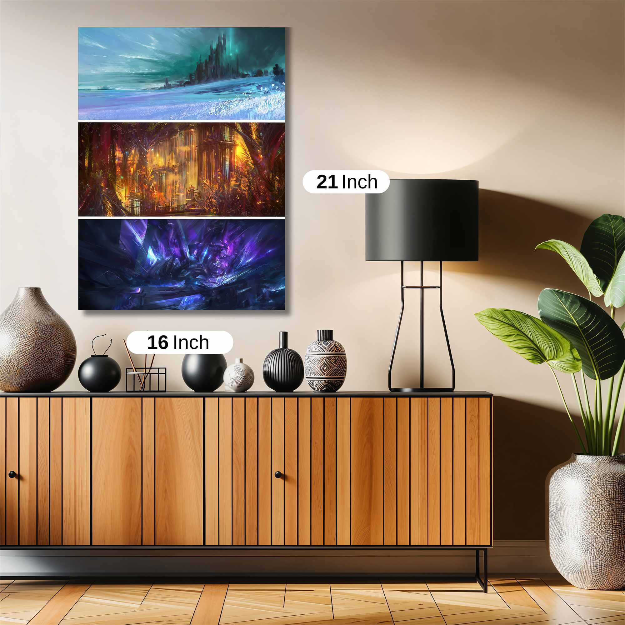 Frozen Dreamscape Safe Wall Magnetic / M