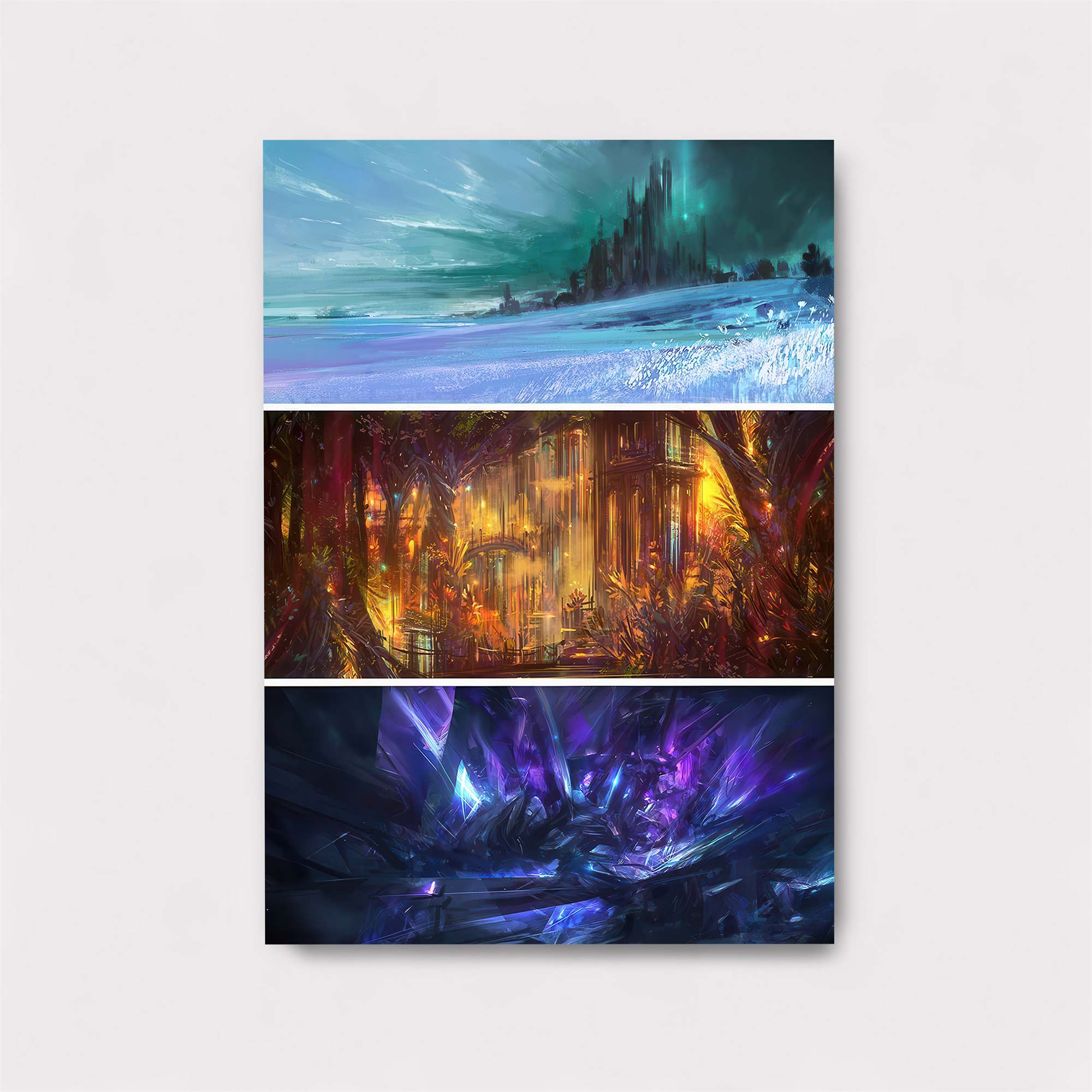 Frozen Dreamscape Safe Wall Magnetic / M