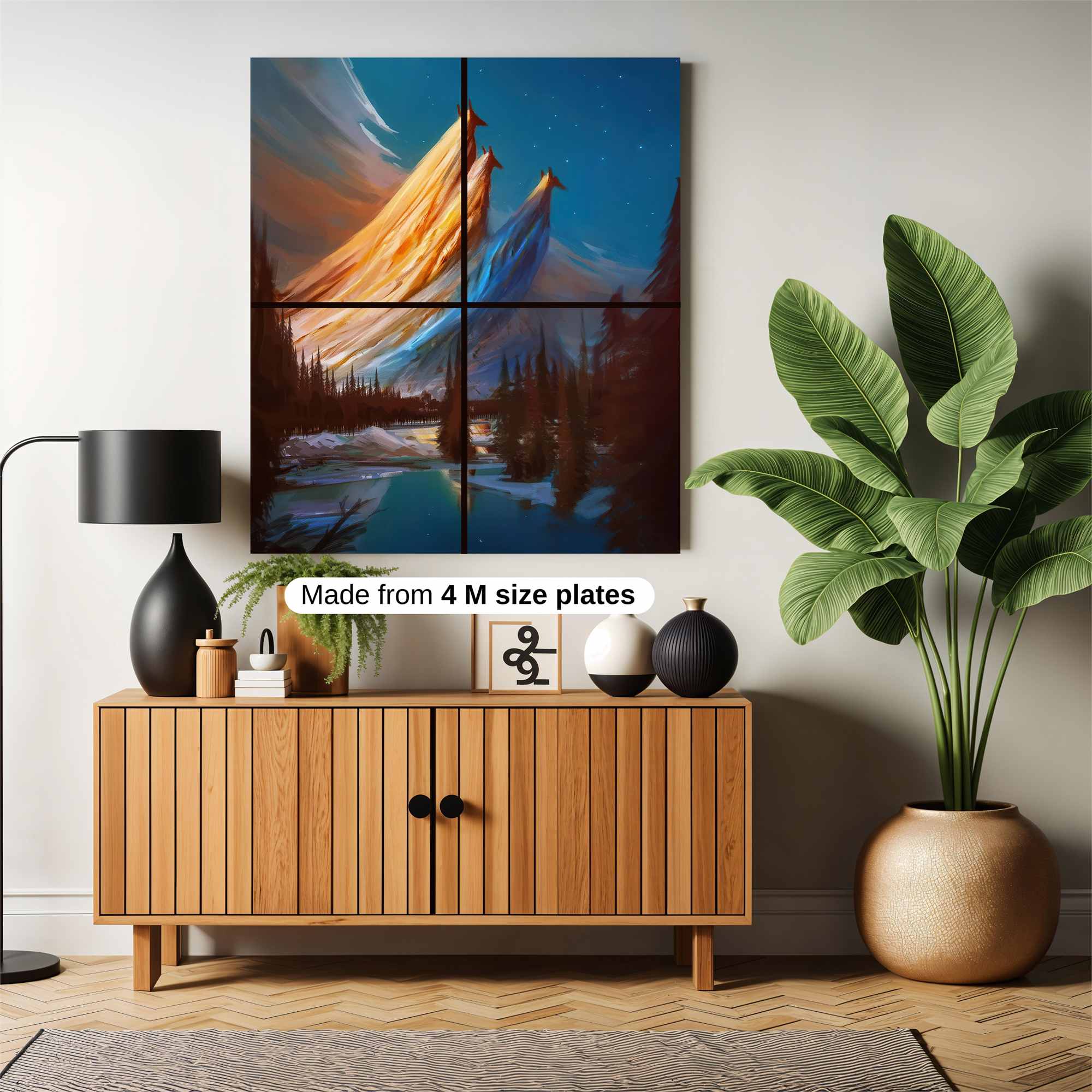 Mountain Dreamscape Safe Wall Magnetic / M