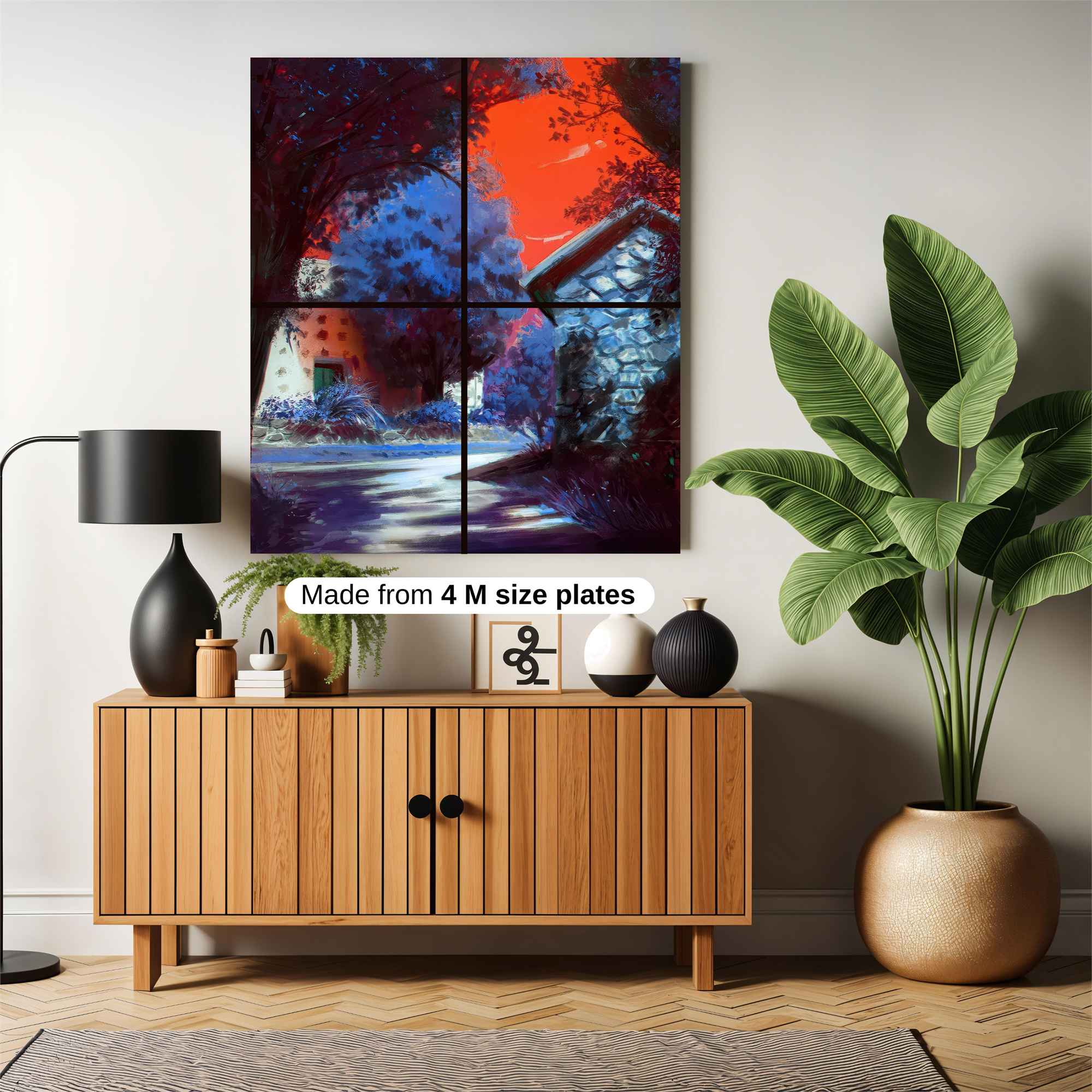 Sunset Serenity Safe Wall Magnetic / M