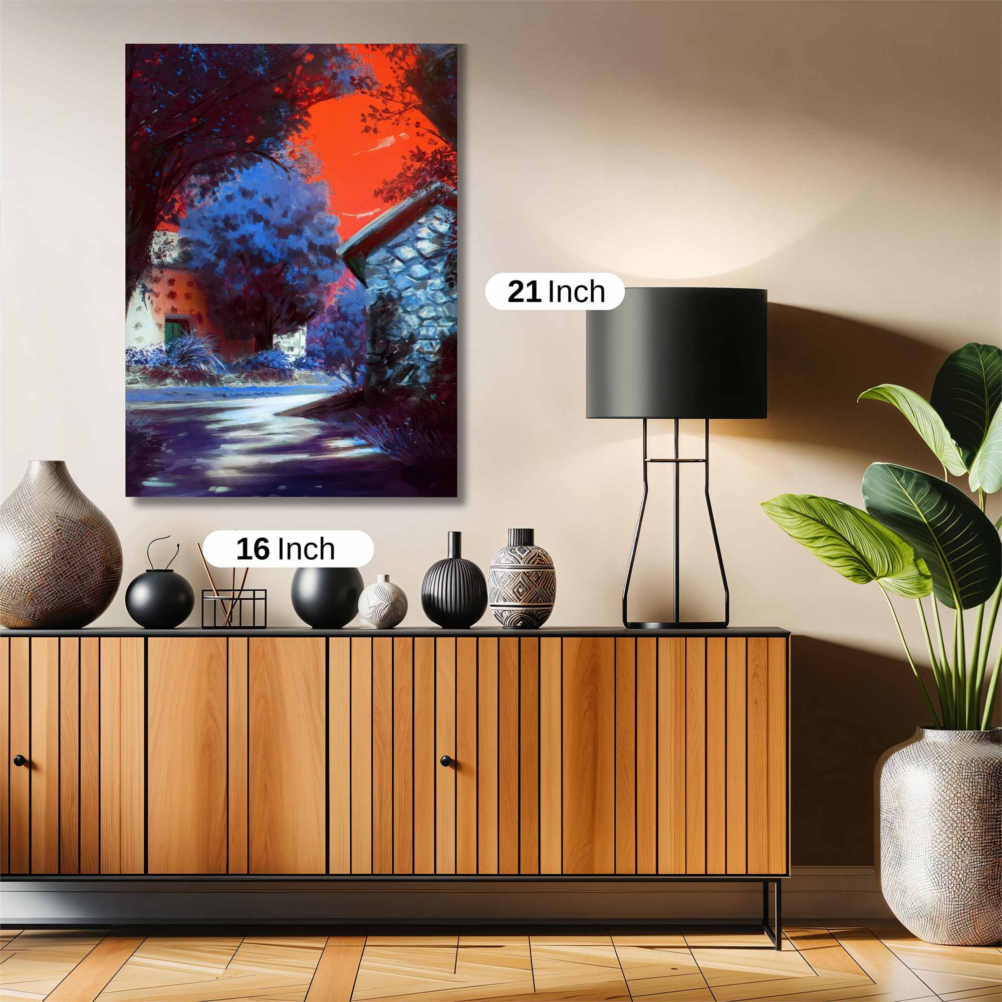 Sunset Serenity Safe Wall Magnetic / M