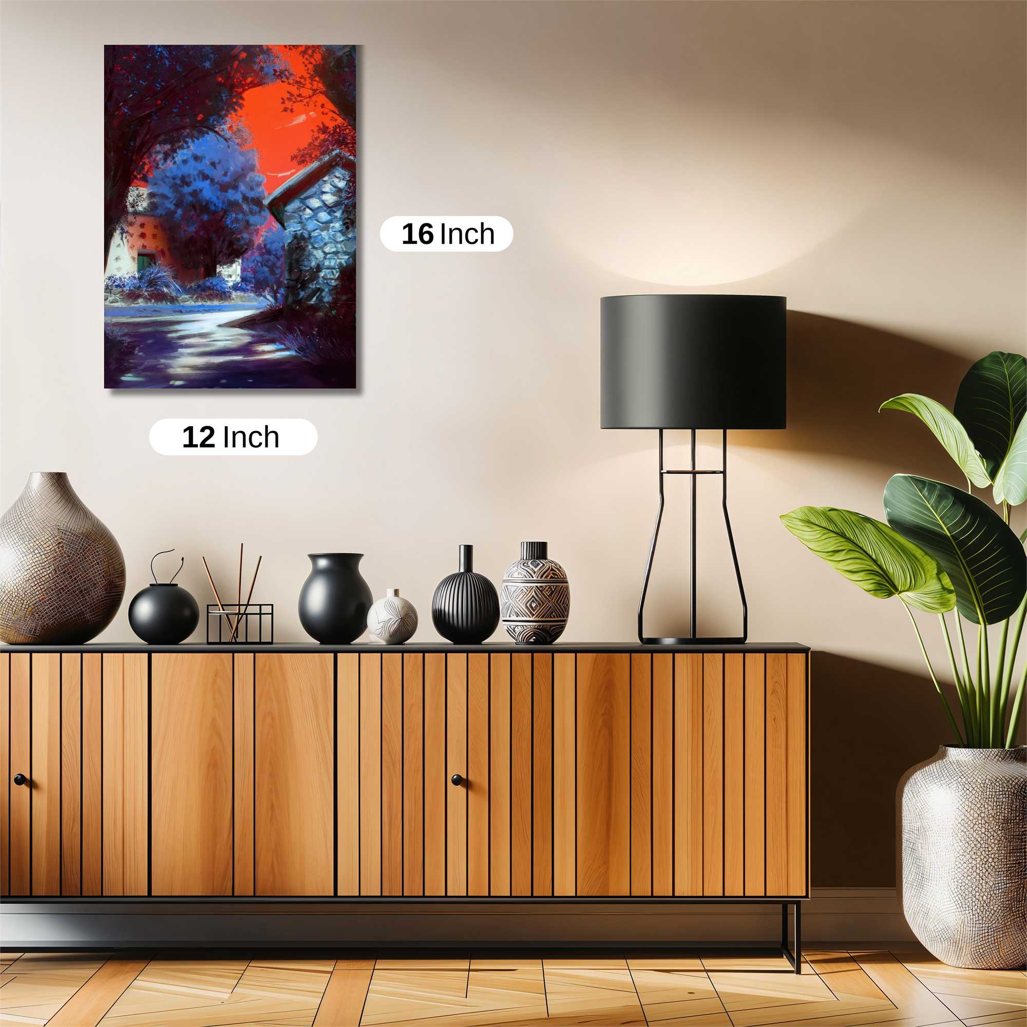 Sunset Serenity Safe Wall Magnetic / M