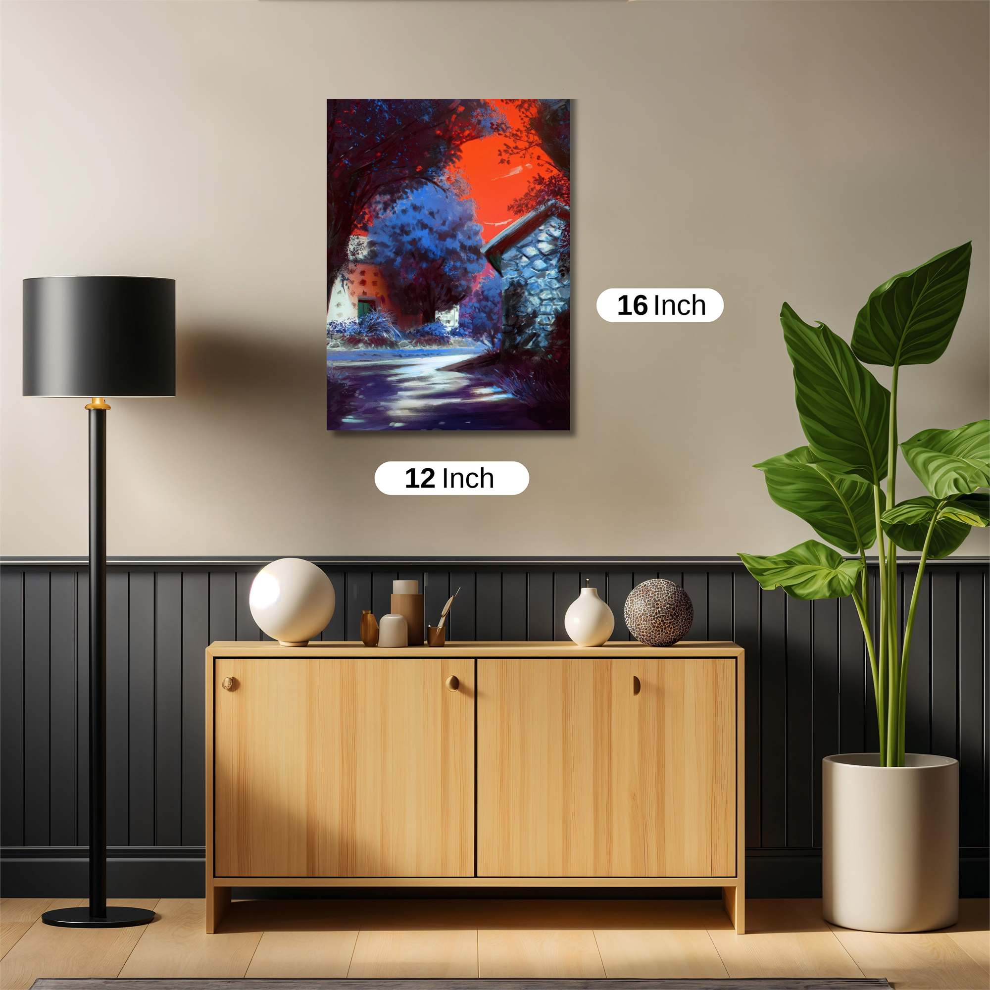 Sunset Serenity Safe Wall Magnetic / M