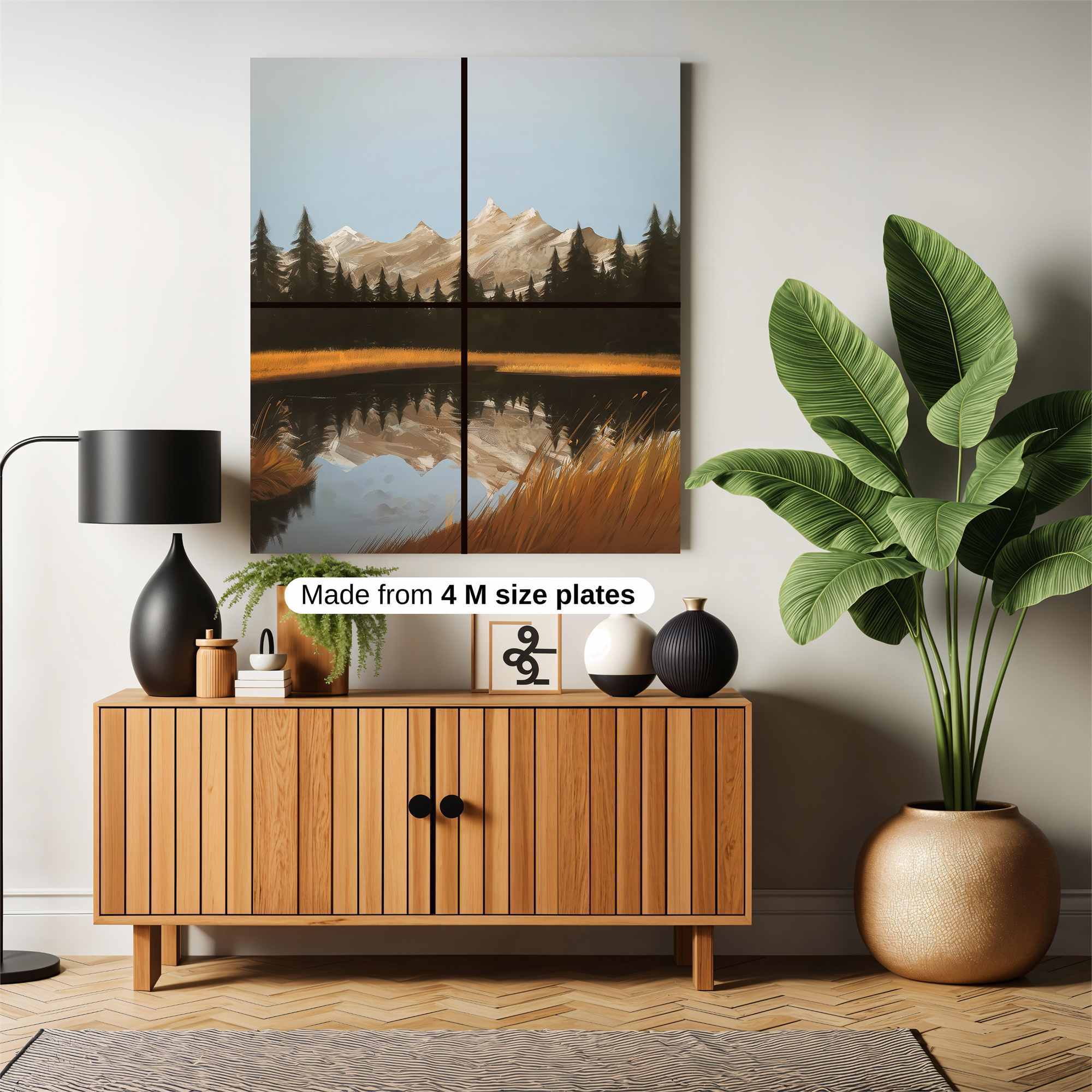 Mountain Serenity Safe Wall Magnetic / M