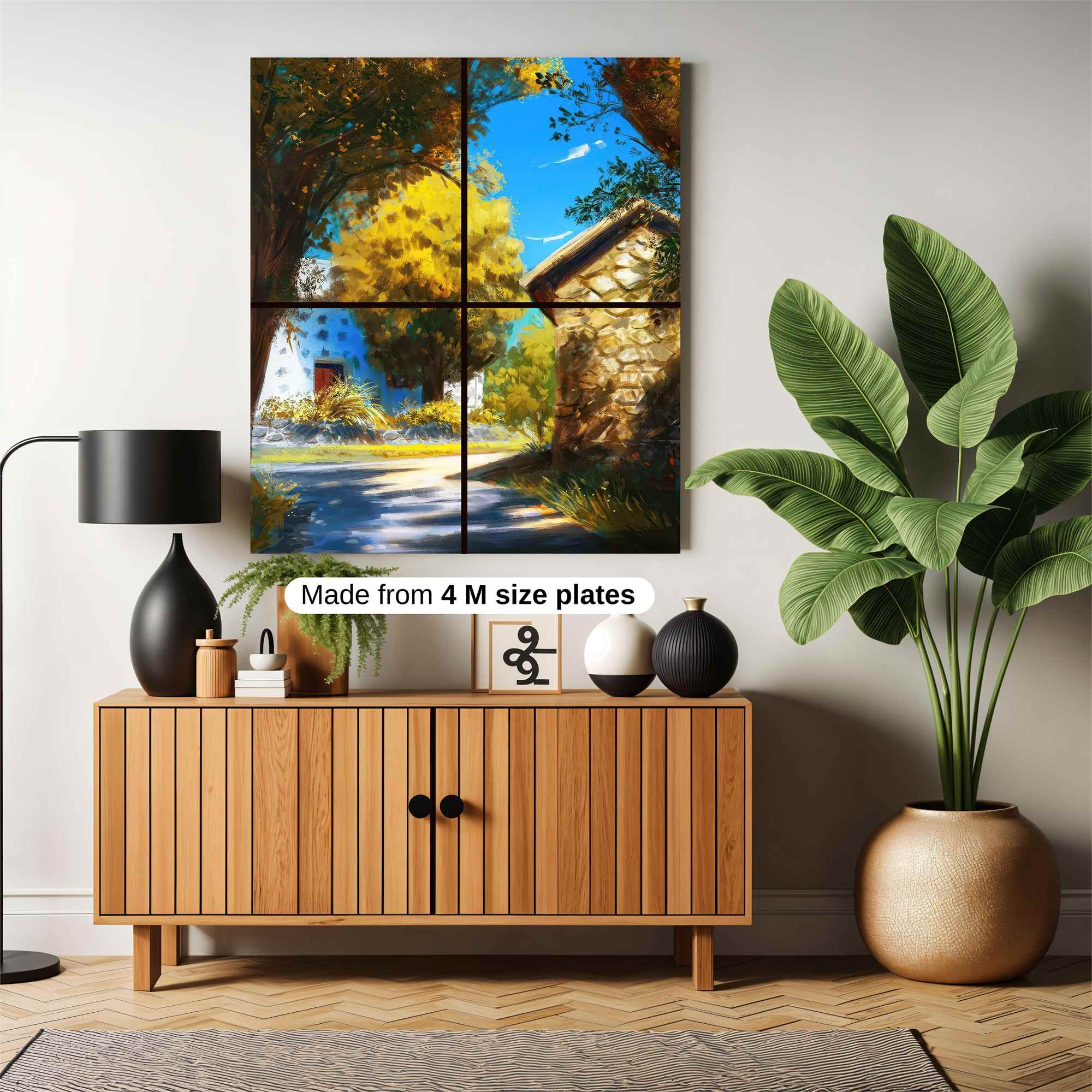 Cottage Serenity Safe Wall Magnetic / M