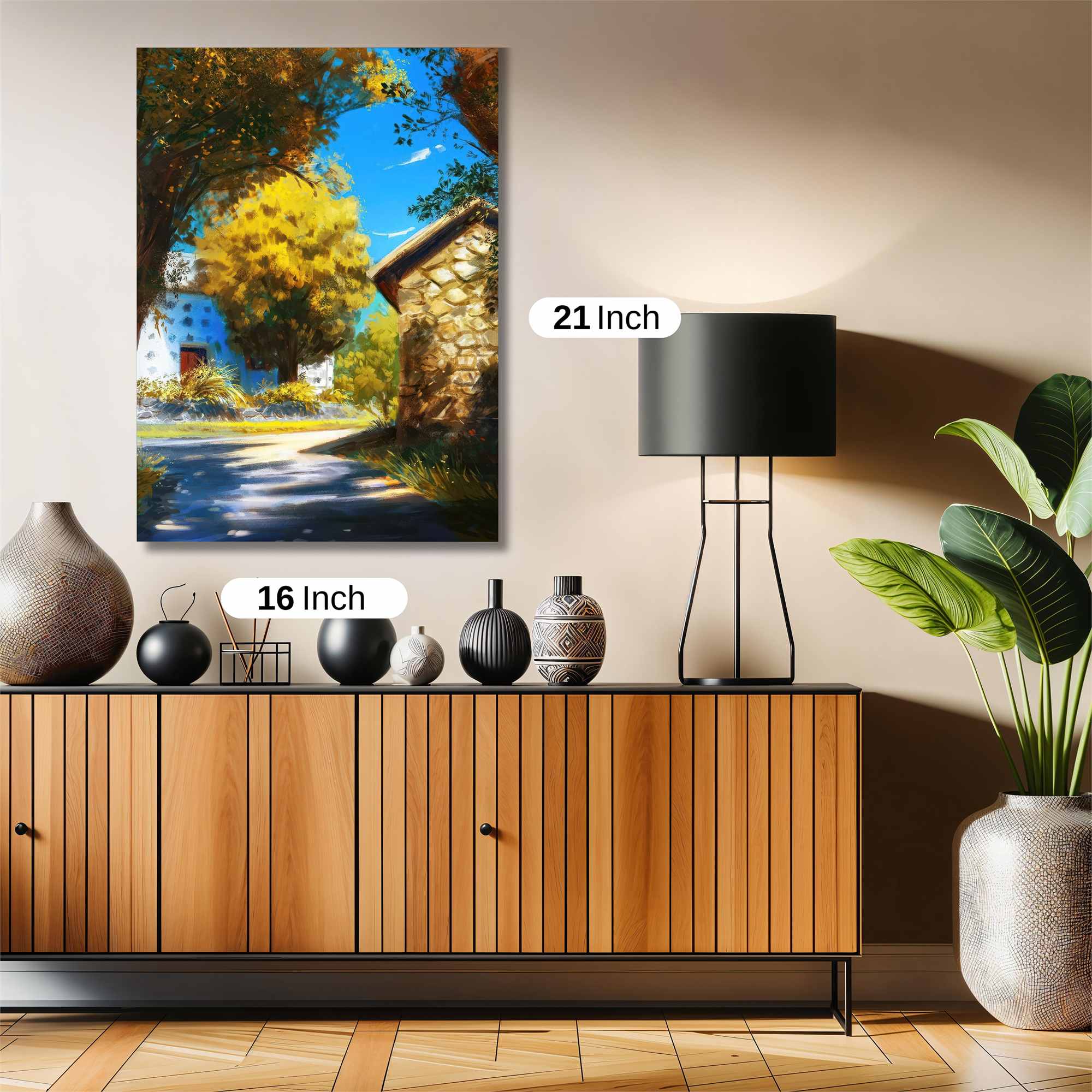 Cottage Serenity Safe Wall Magnetic / M