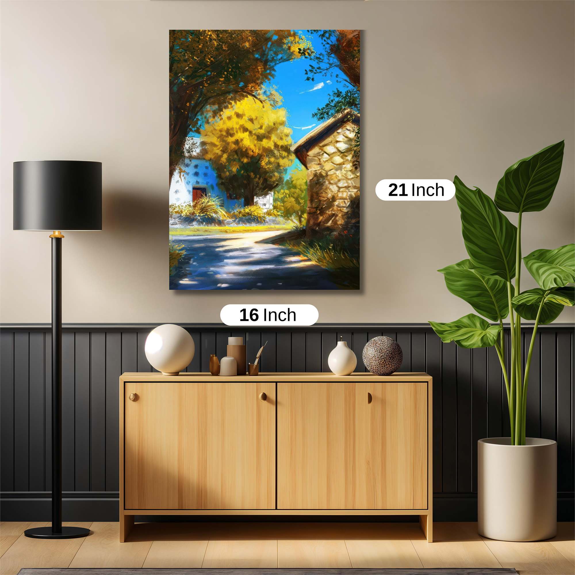 Cottage Serenity Safe Wall Magnetic / M