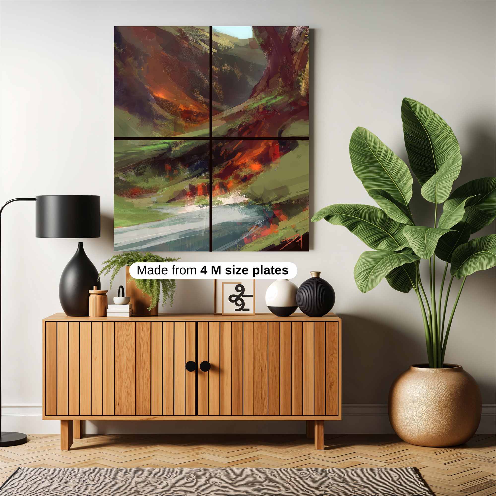 Volcanic Serenity Safe Wall Magnetic / M
