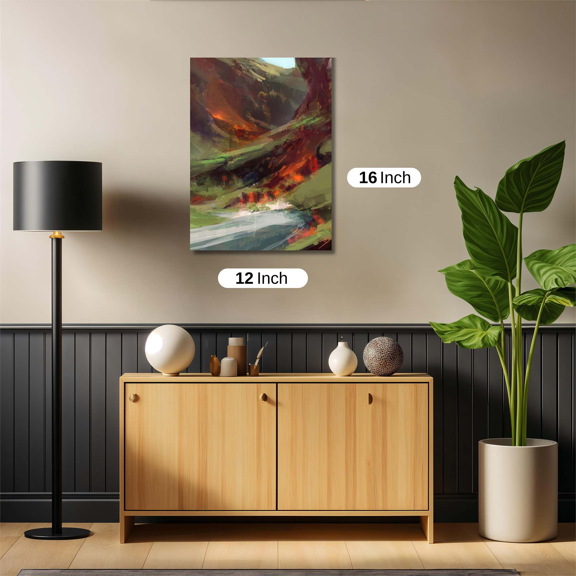Volcanic Serenity Safe Wall Magnetic / M