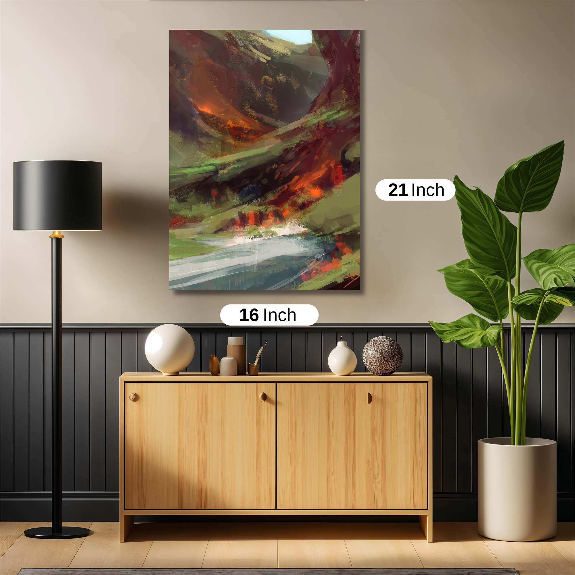 Volcanic Serenity Safe Wall Magnetic / M