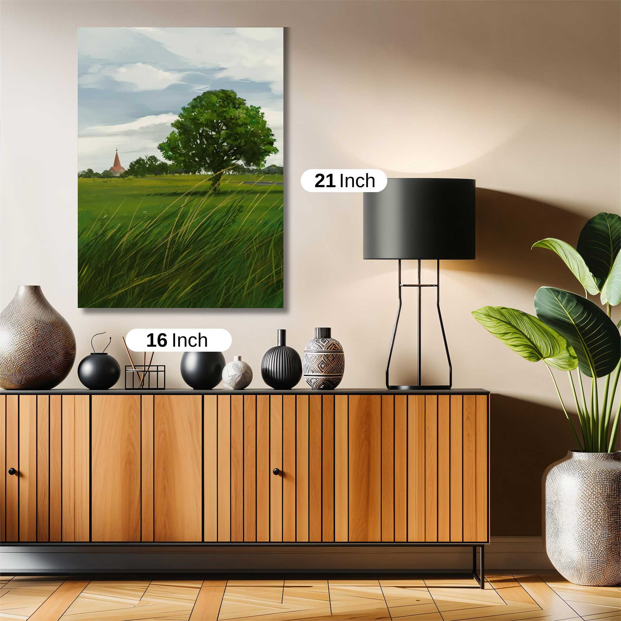 Countryside Serenity Safe Wall Magnetic / M