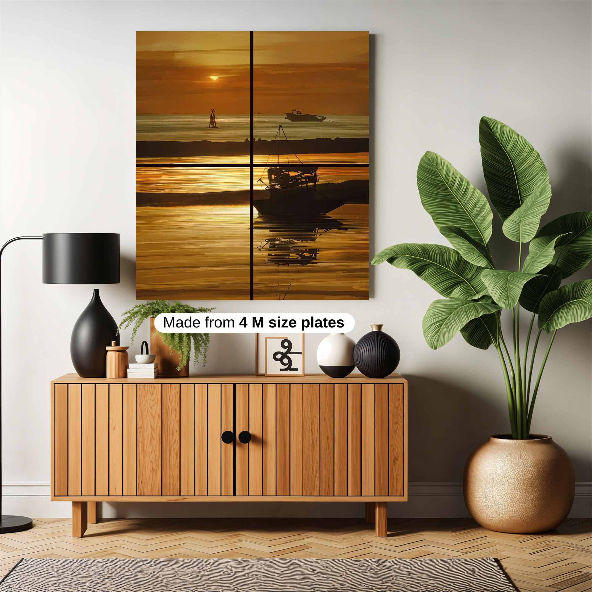 Sunset Serenity Safe Wall Magnetic / M