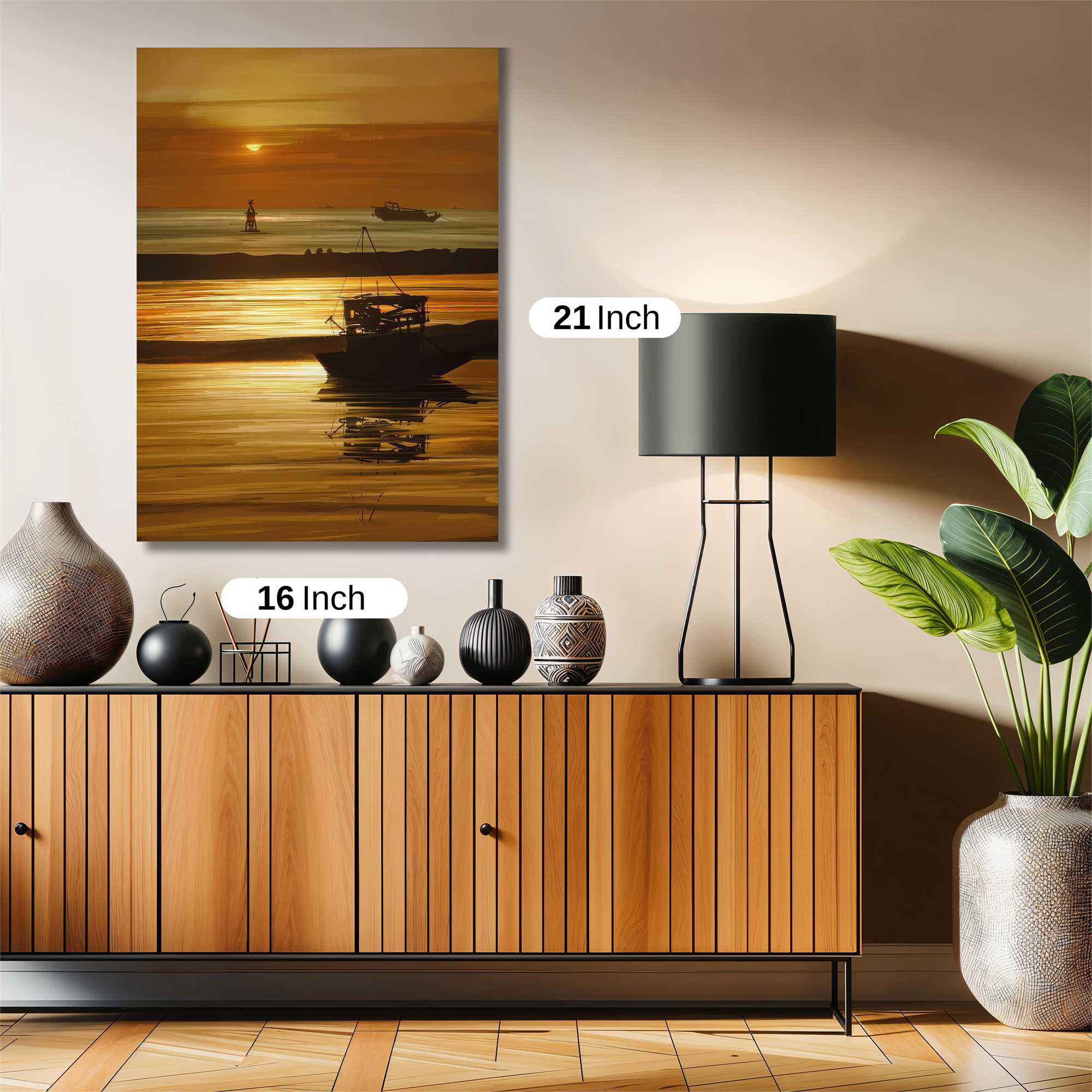 Sunset Serenity Safe Wall Magnetic / M