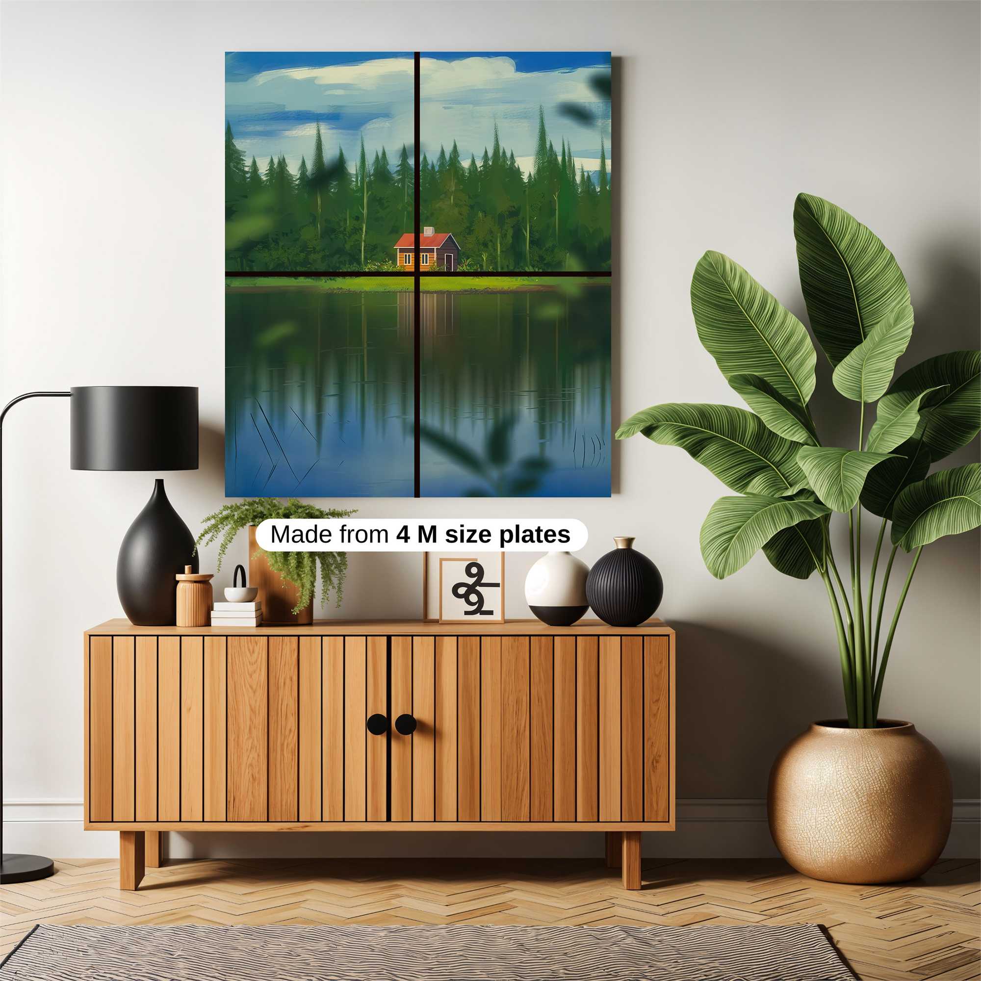 Cabin Serenity Safe Wall Magnetic / M