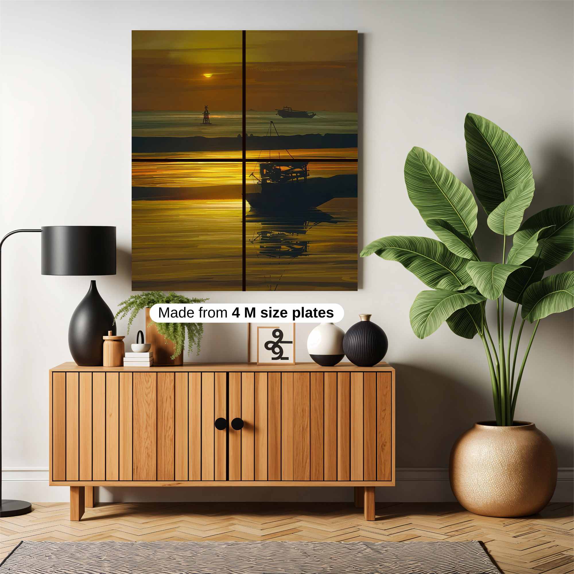 Sunset Serenity Safe Wall Magnetic / M