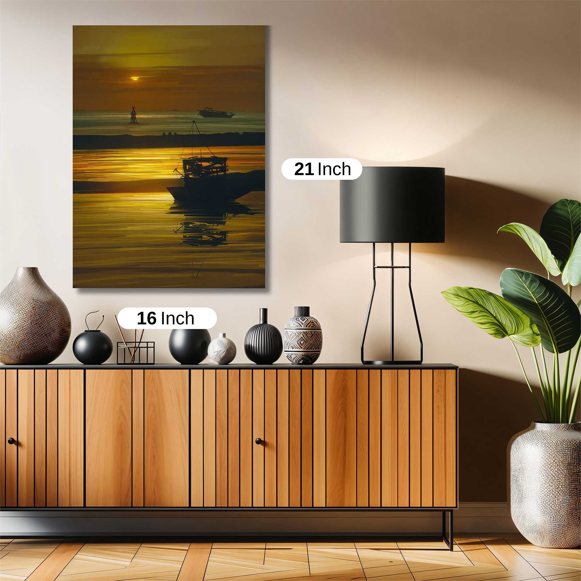 Sunset Serenity Safe Wall Magnetic / M