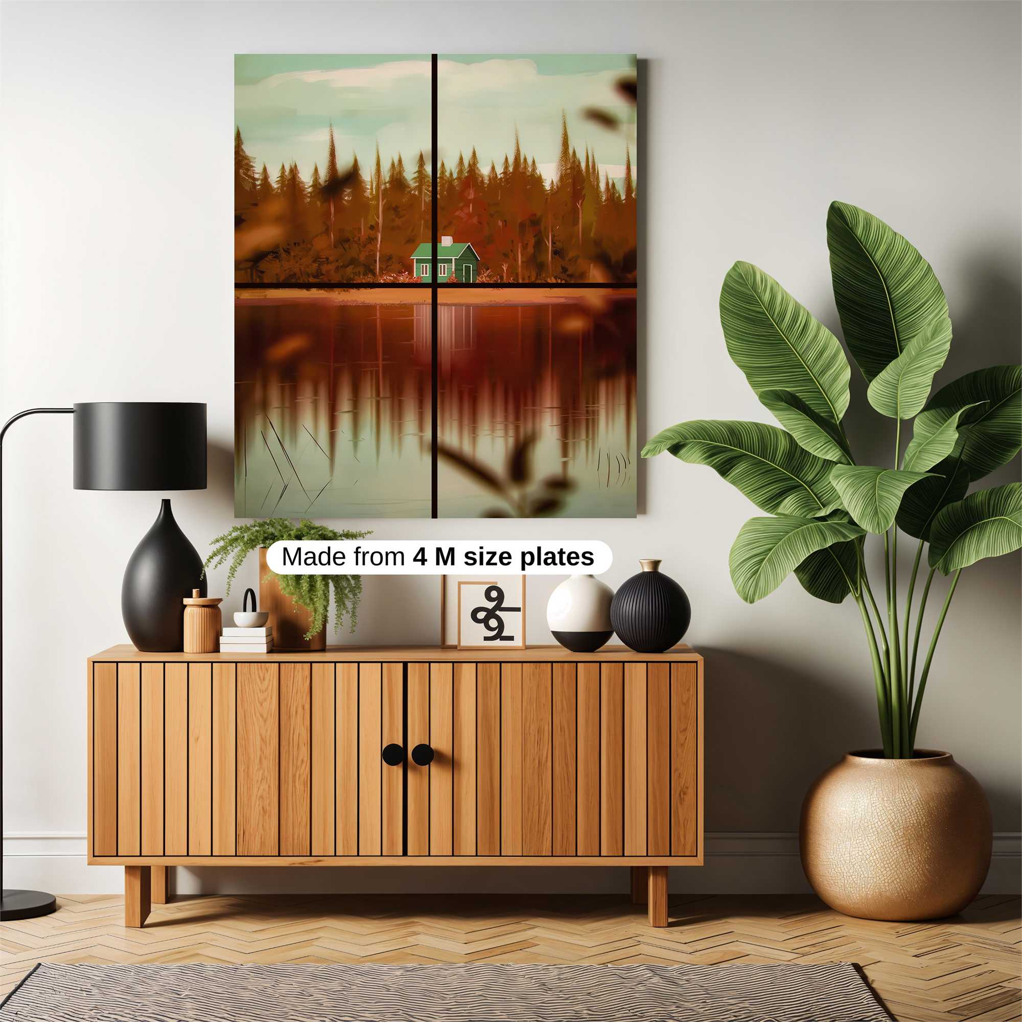 Cabin Serenity Safe Wall Magnetic / M